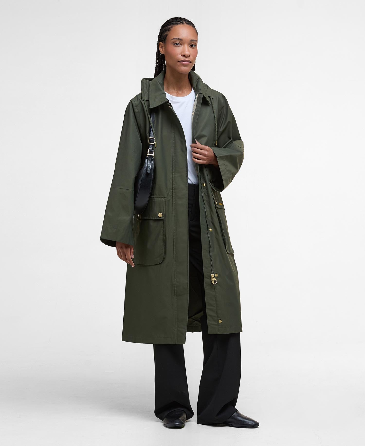 Maude Waterproof Jacket - Olive/Ancient Tartan