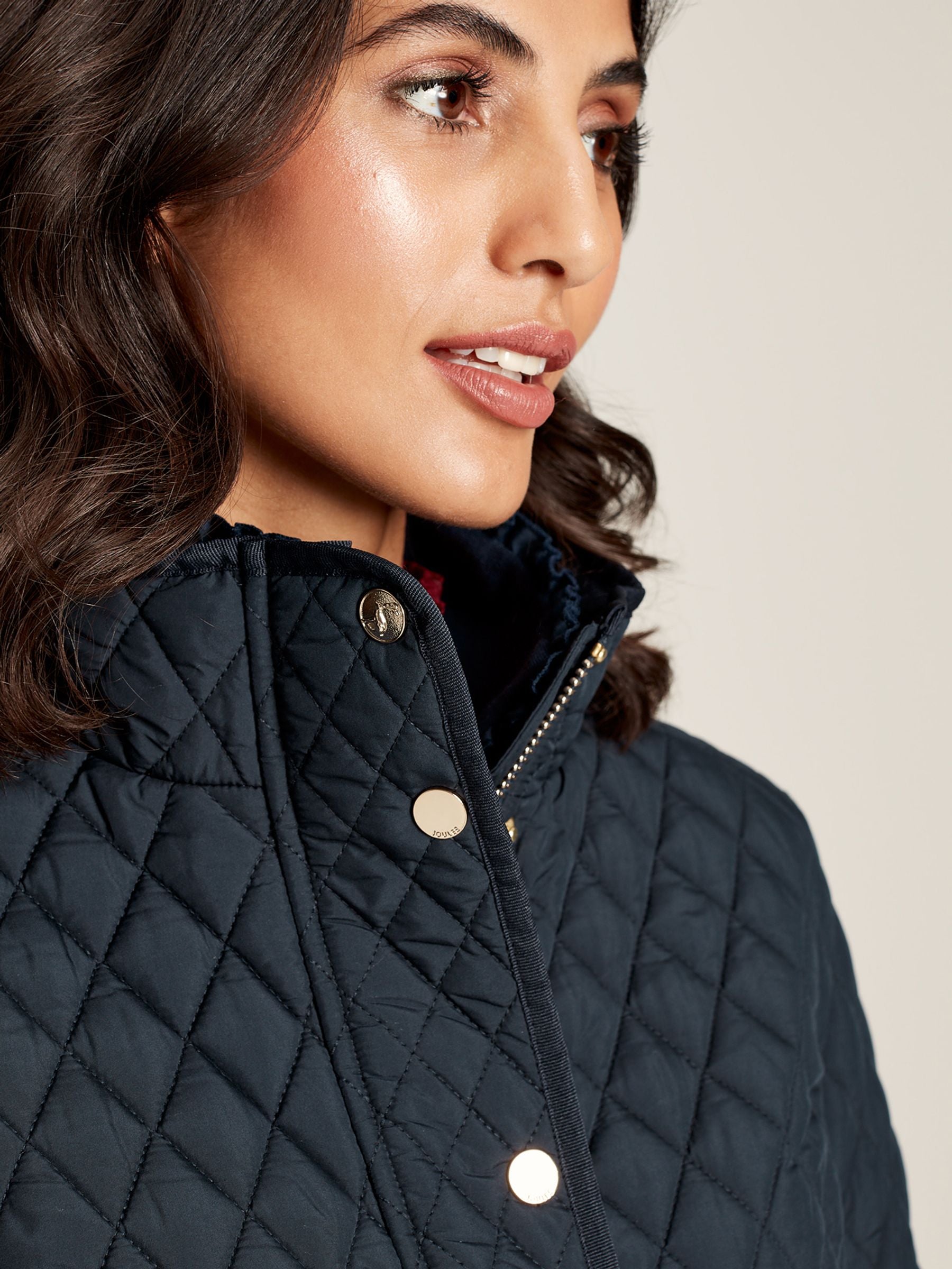 Allendale Showerproof Quilted Jacket - Navy