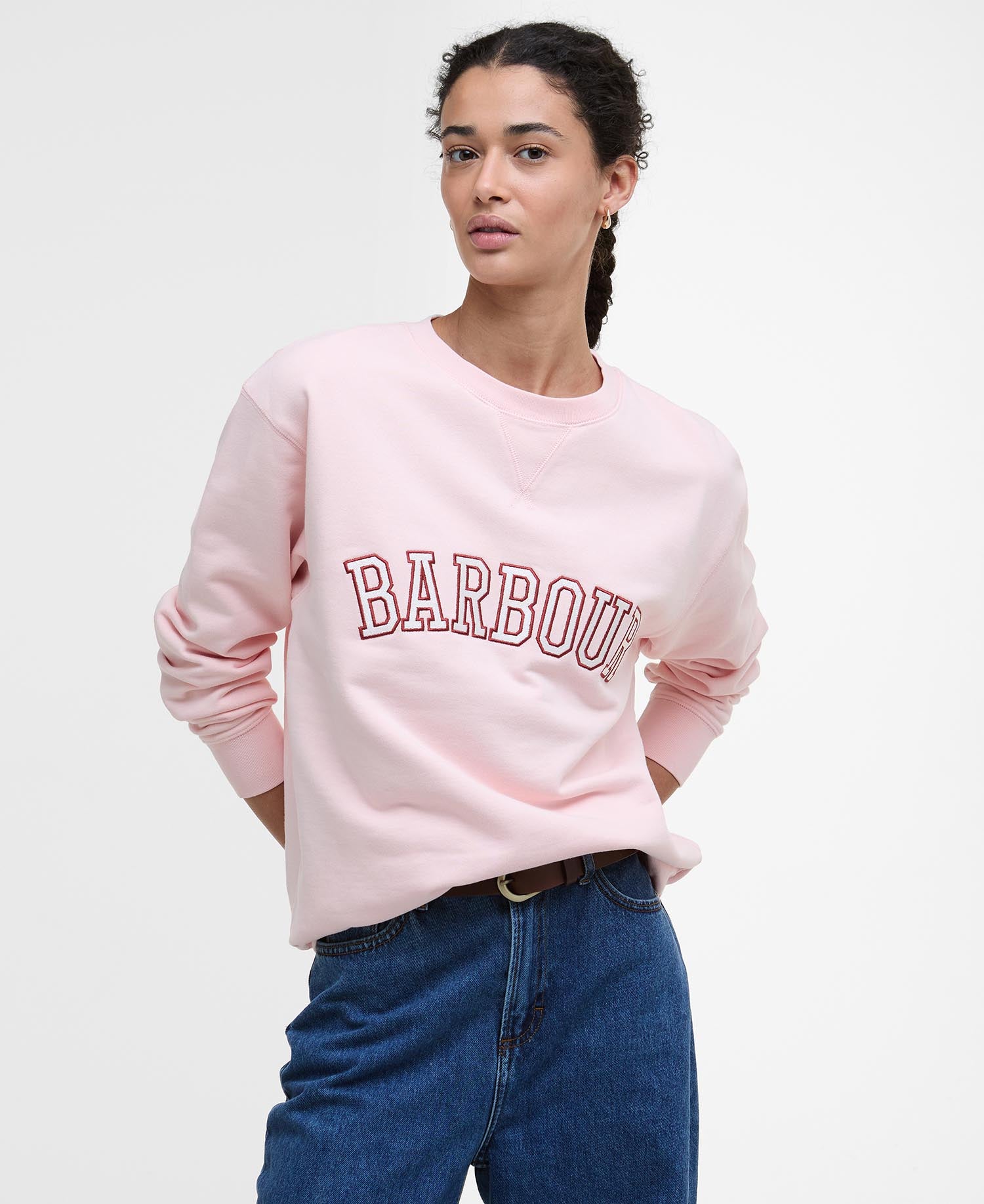 Northumberland Sweatshirt - Pink Blush
