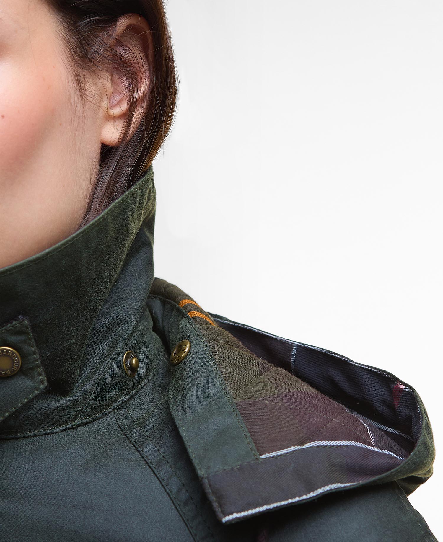 Ivy Waxed Jacket - Fern