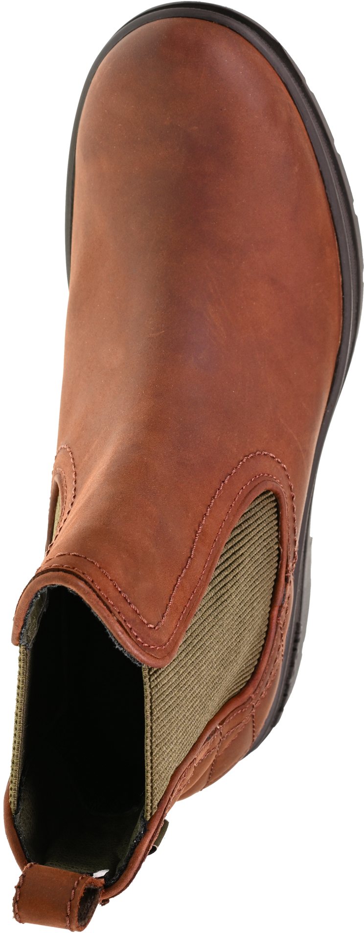 Amble Chelsea Boot - Mahogony Nubuck/Choc