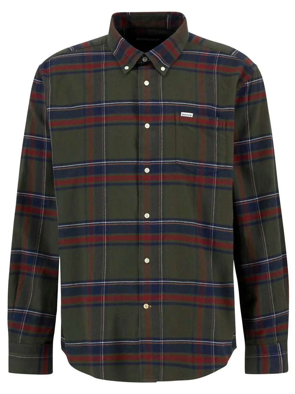 Dogwood Regular Long-Sleeved Shirt - Olive