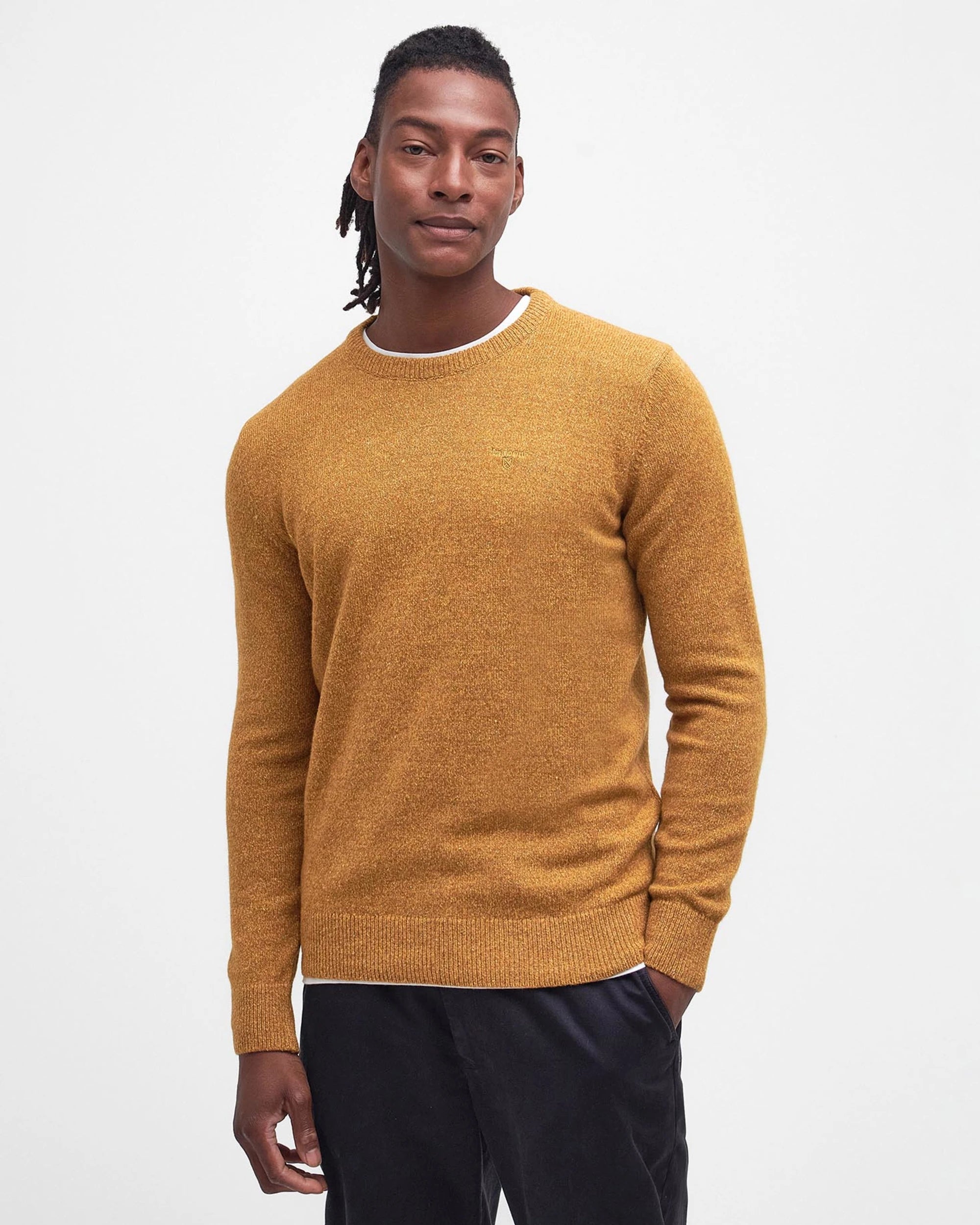 Essential Tisbury Crew-Neck Jumper - Copper