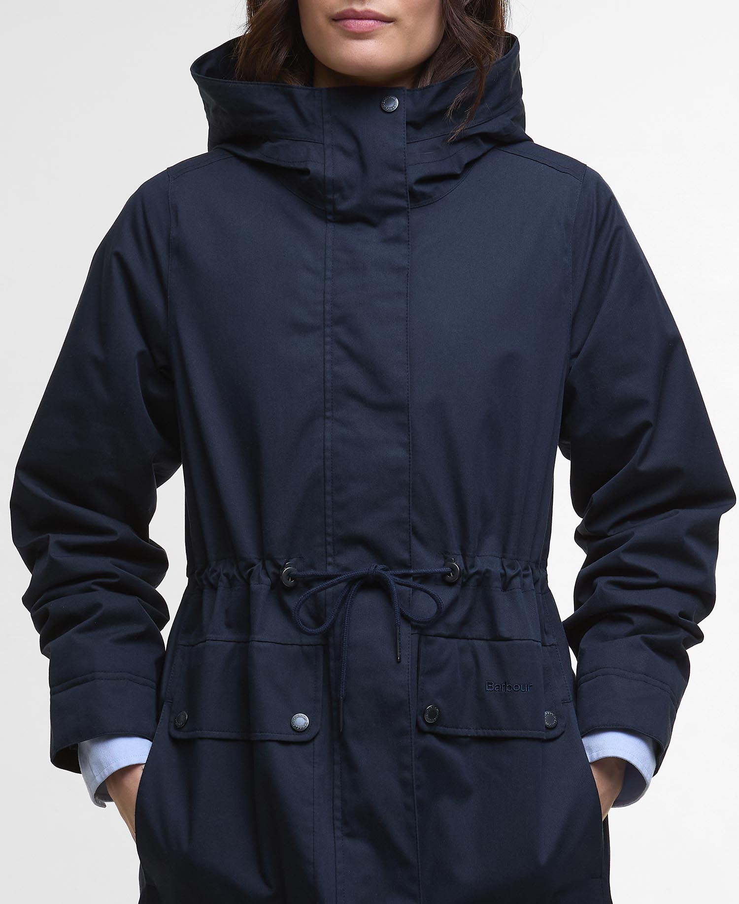 Bowlees Waterproof Jacket - Deep Navy/Dress Tartan
