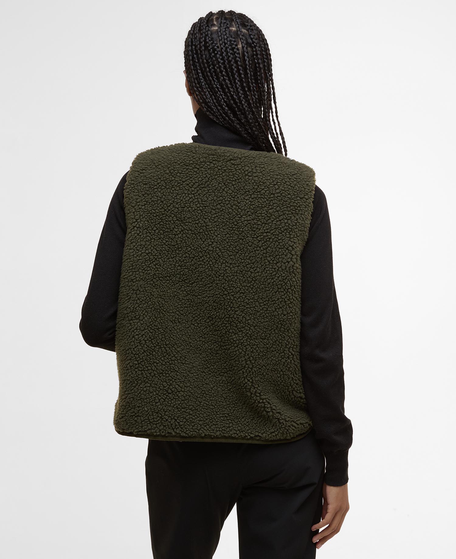 Luciana Fleece Gilet - Olive