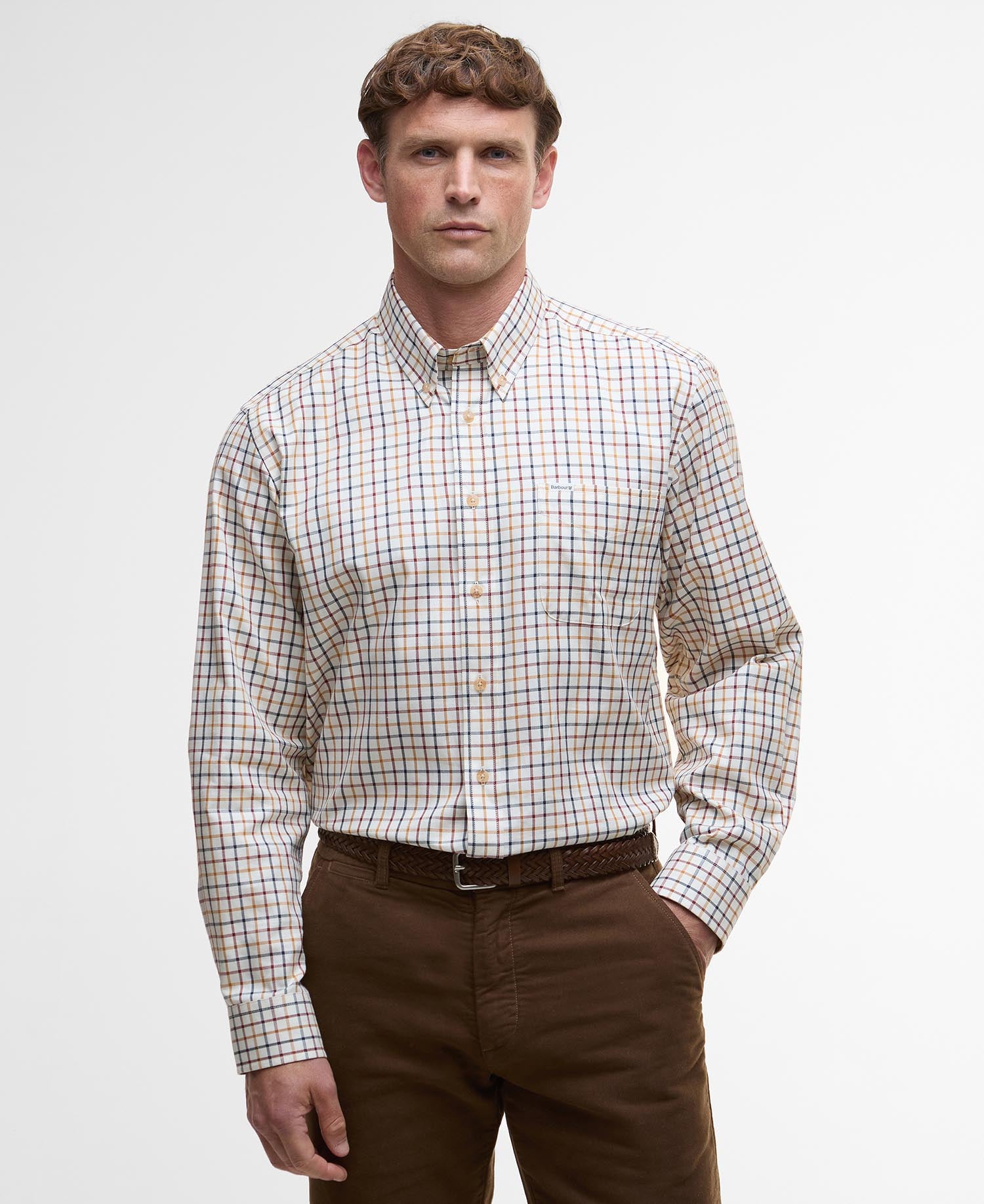 Sporting Regular Long-Sleeved Shirt - Copper