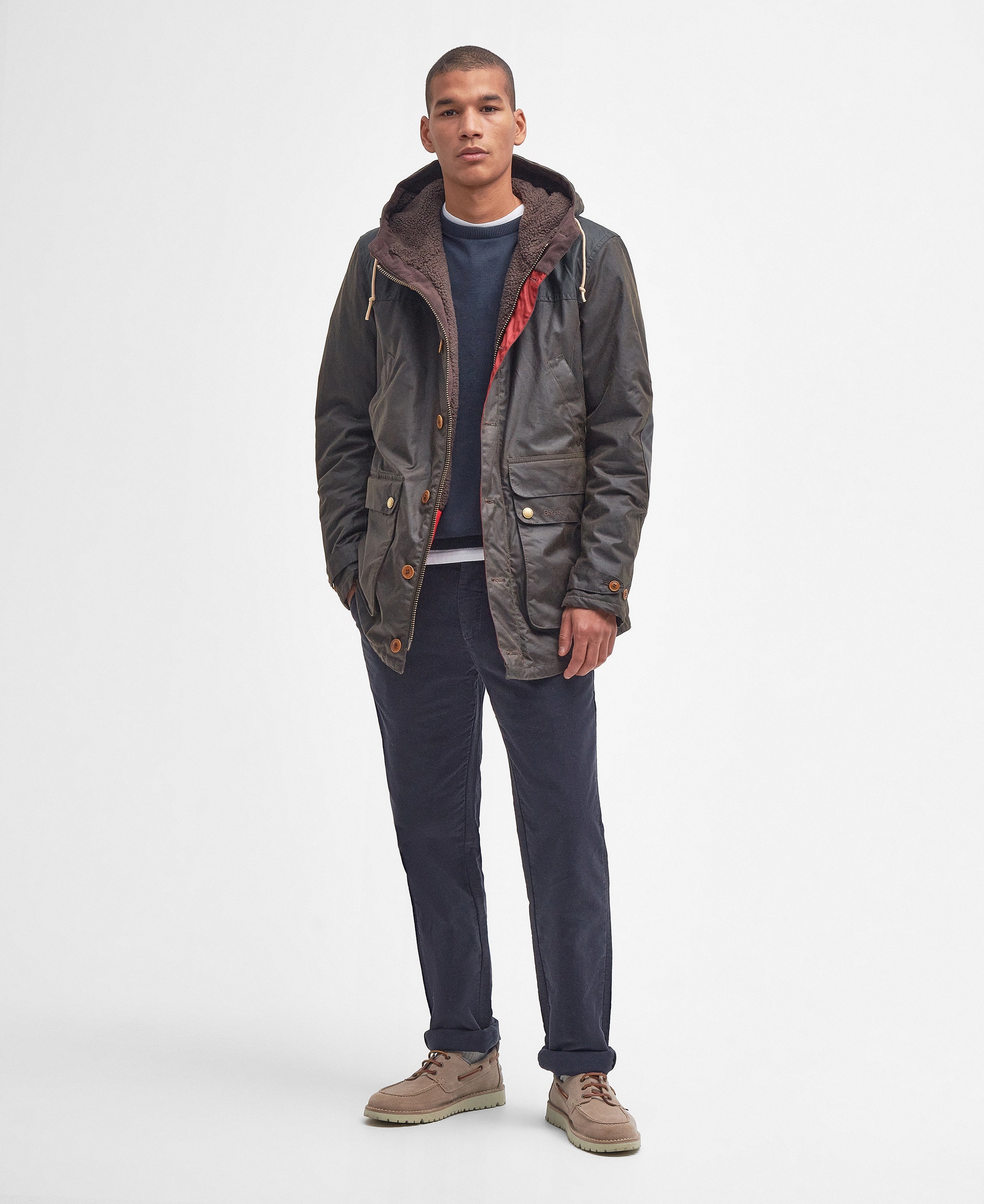Game Parka Waxed - Olive