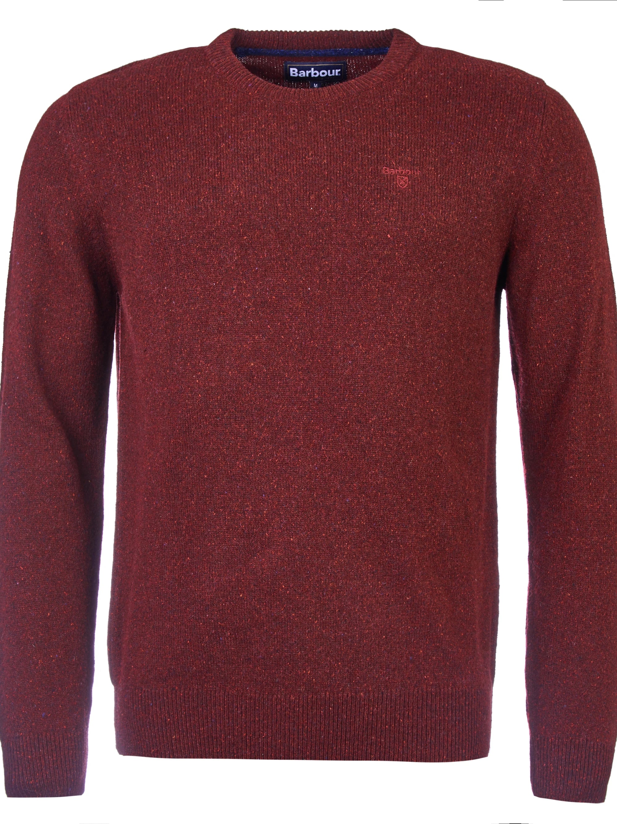 Essential Tisbury Crew-Neck Jumper - Ruby