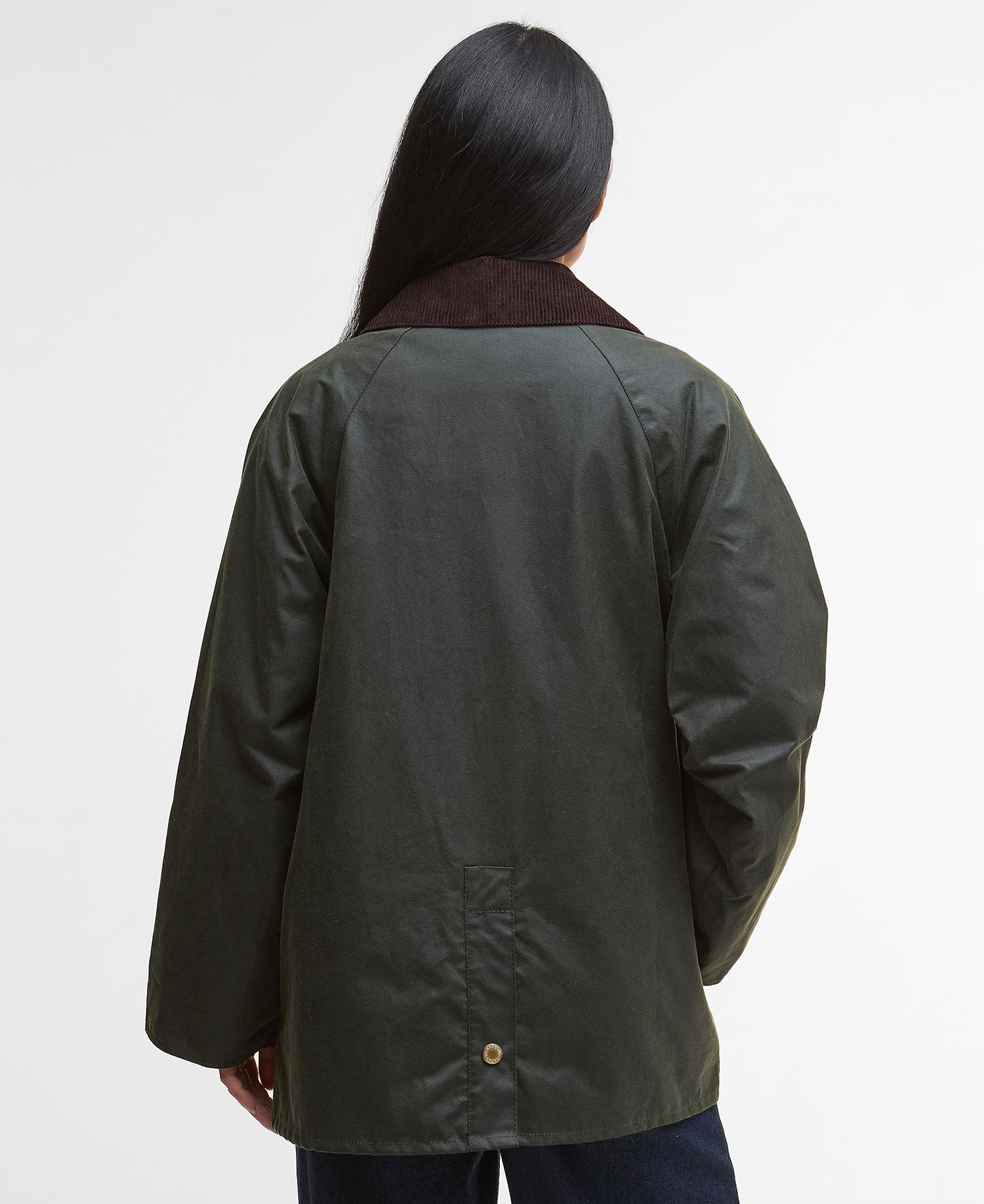Luella Waxed Jacket - Fern/Ancient Tartan