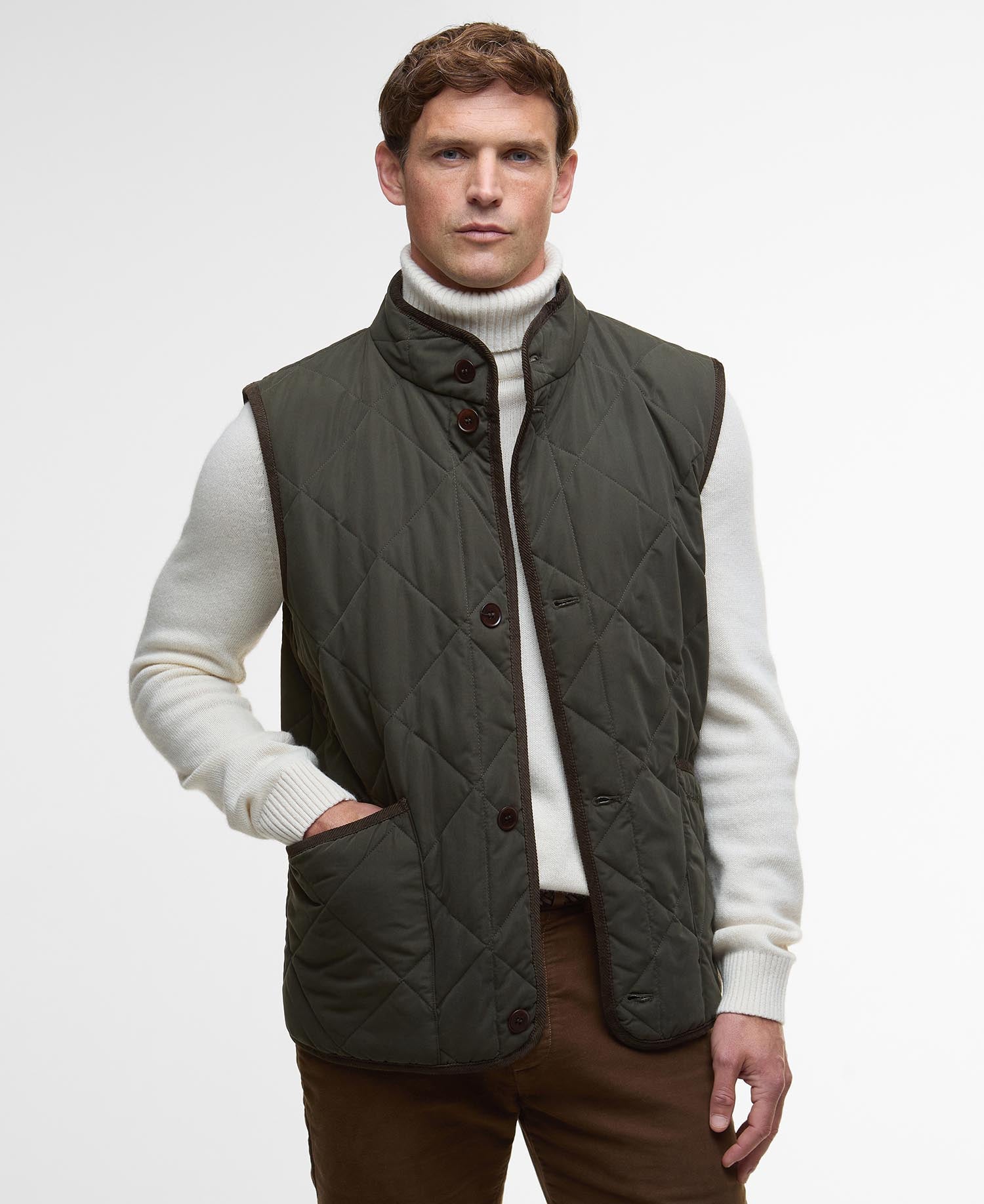 Edale Gilet - Dark Olive