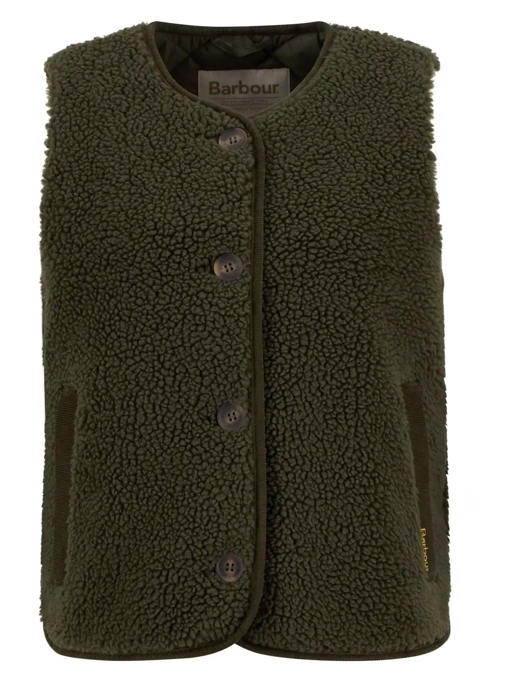 Luciana Fleece Gilet - Olive