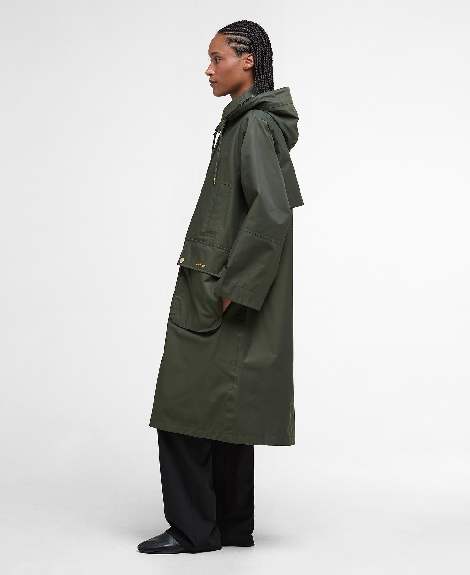 Maude Waterproof Jacket - Olive/Ancient Tartan
