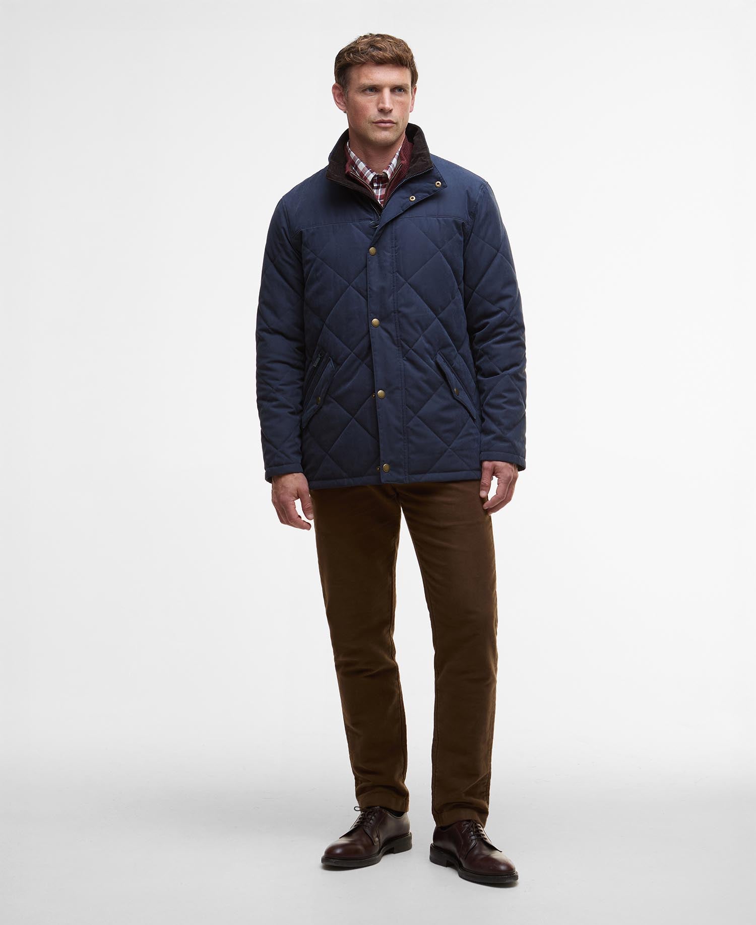 Elter Quilted Jacket - Navy