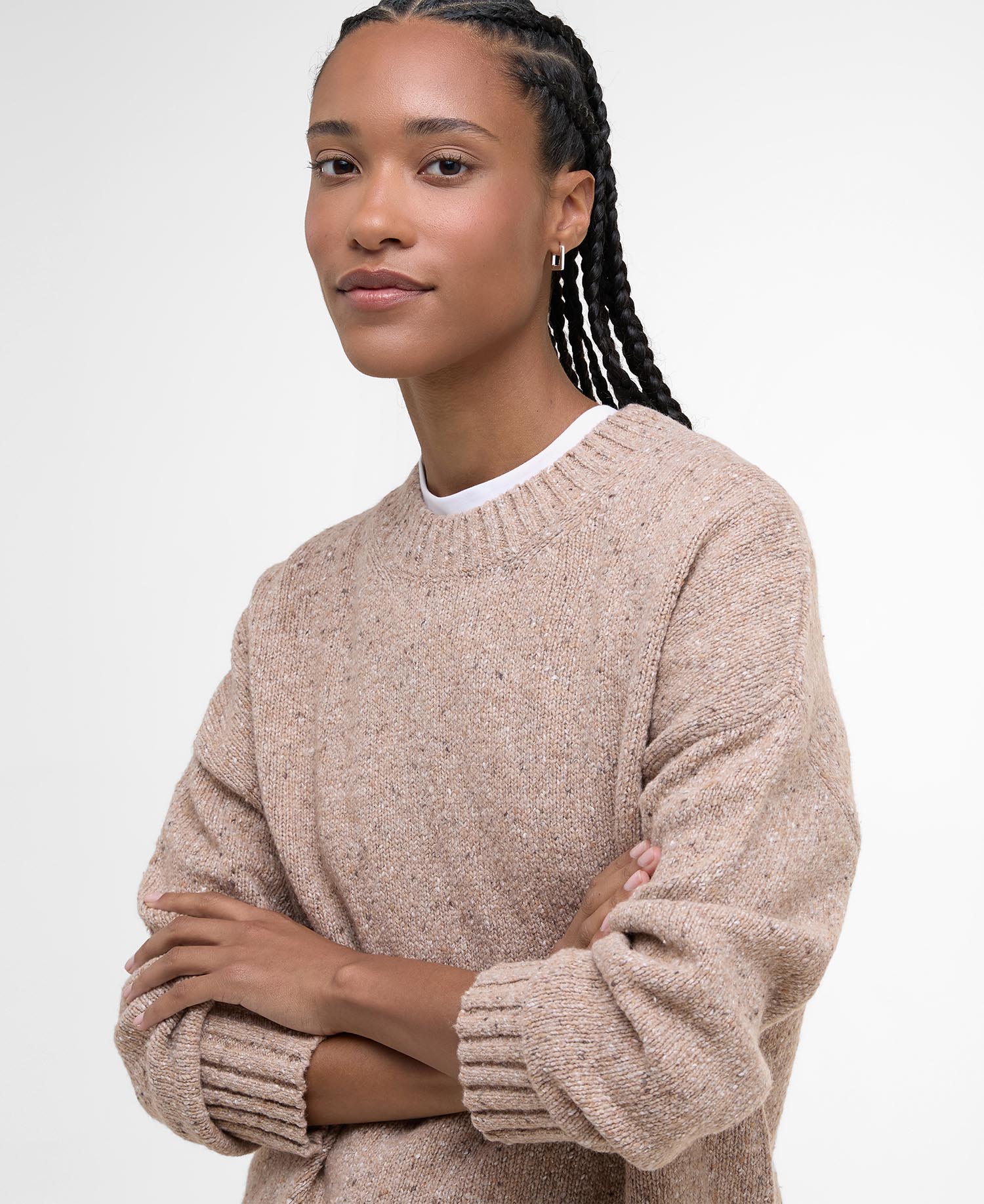 Lavensdale Crew Neck Jumper - Light Honey