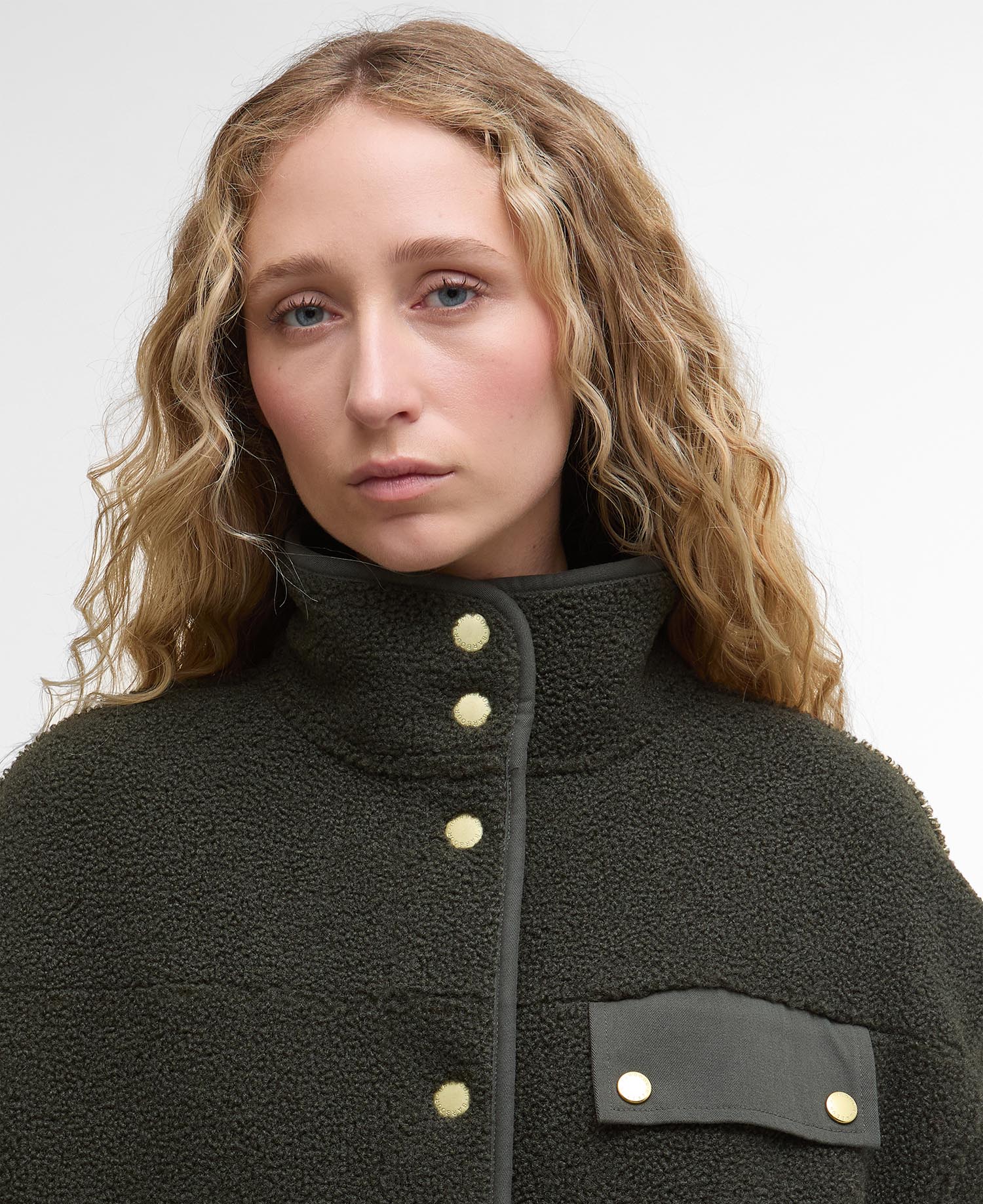 Mabel Fleece - Olive