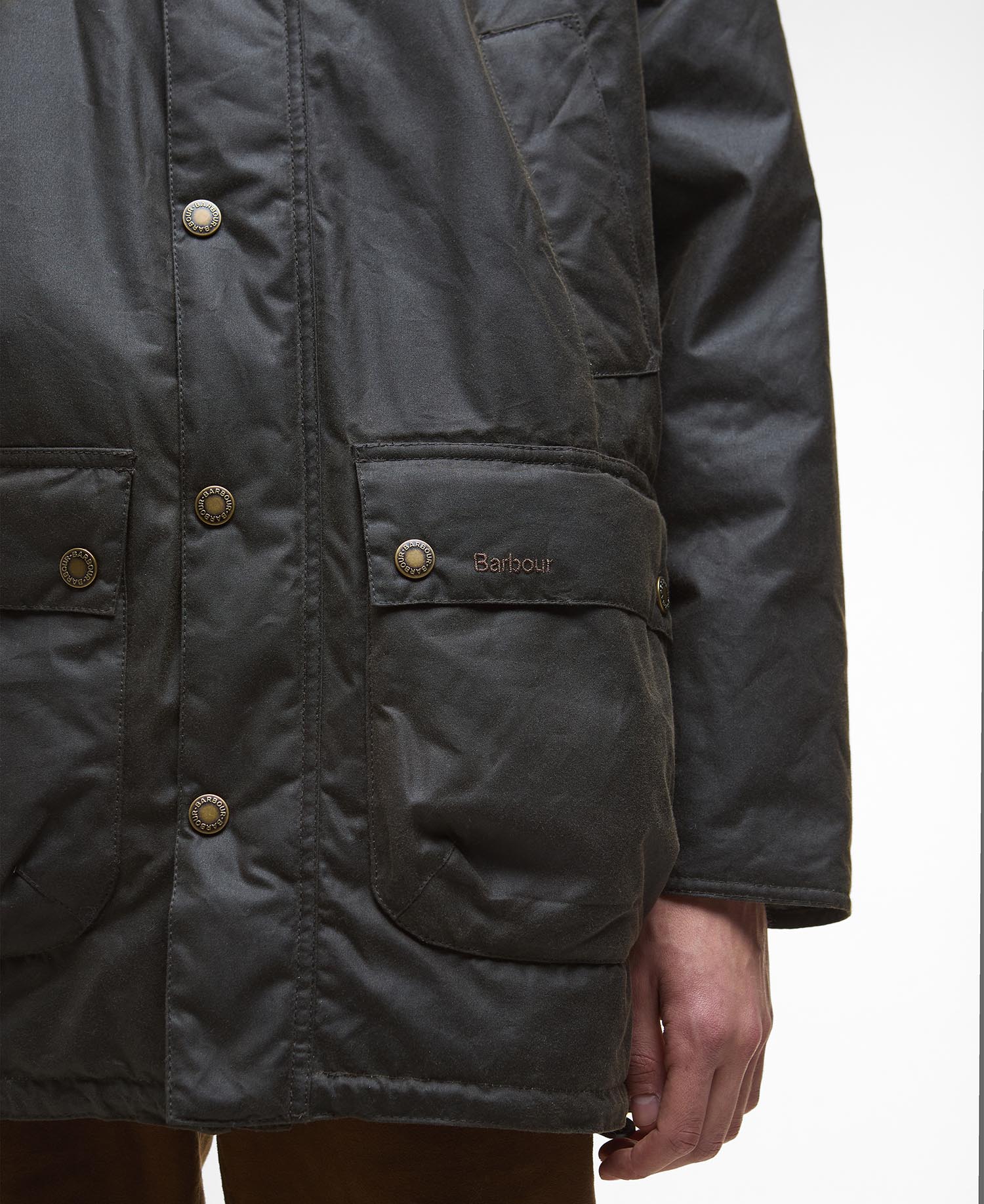 Bedale Waxed Parka - Olive