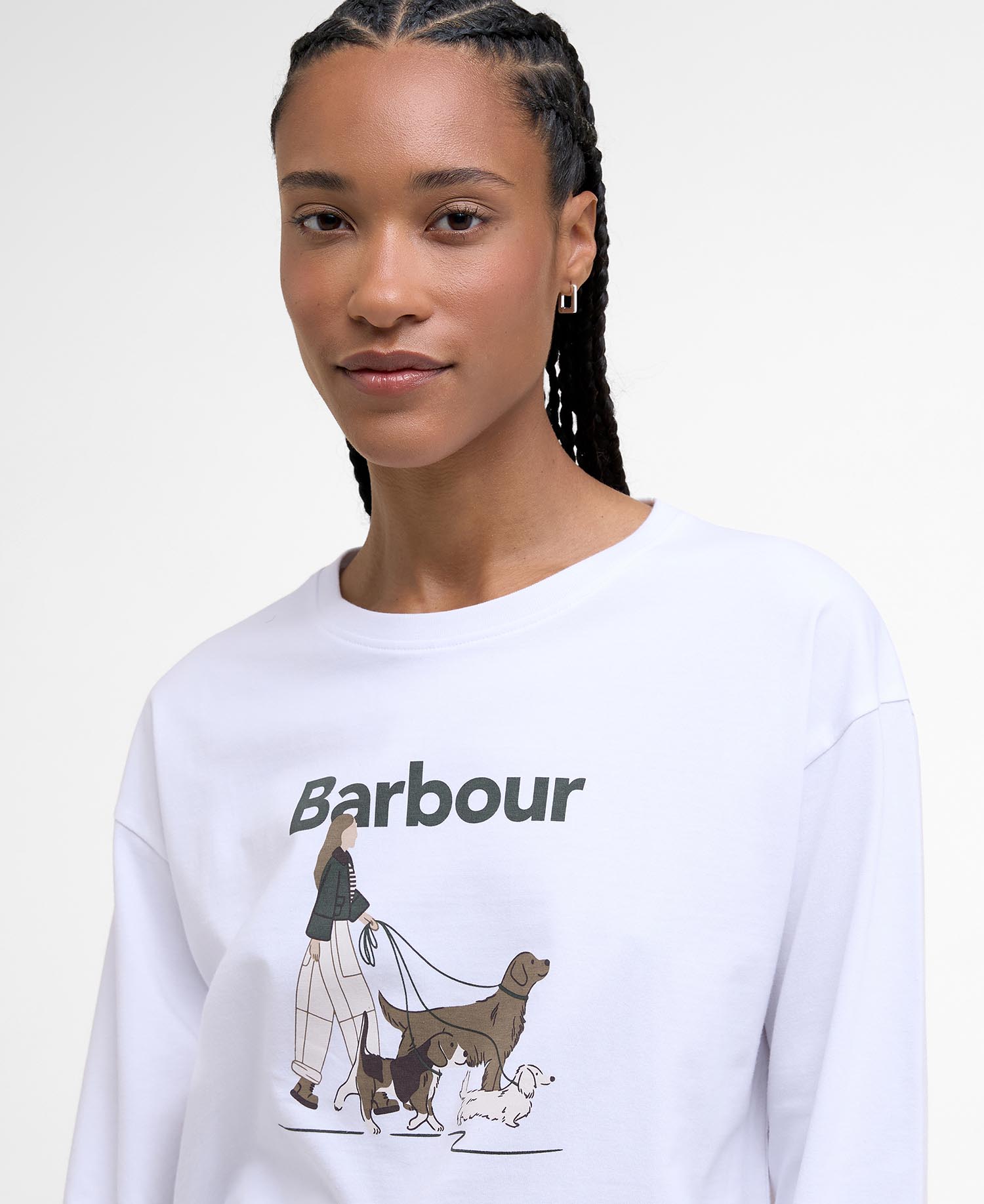 Woodhouse Long-Sleeved T-Shirt - White