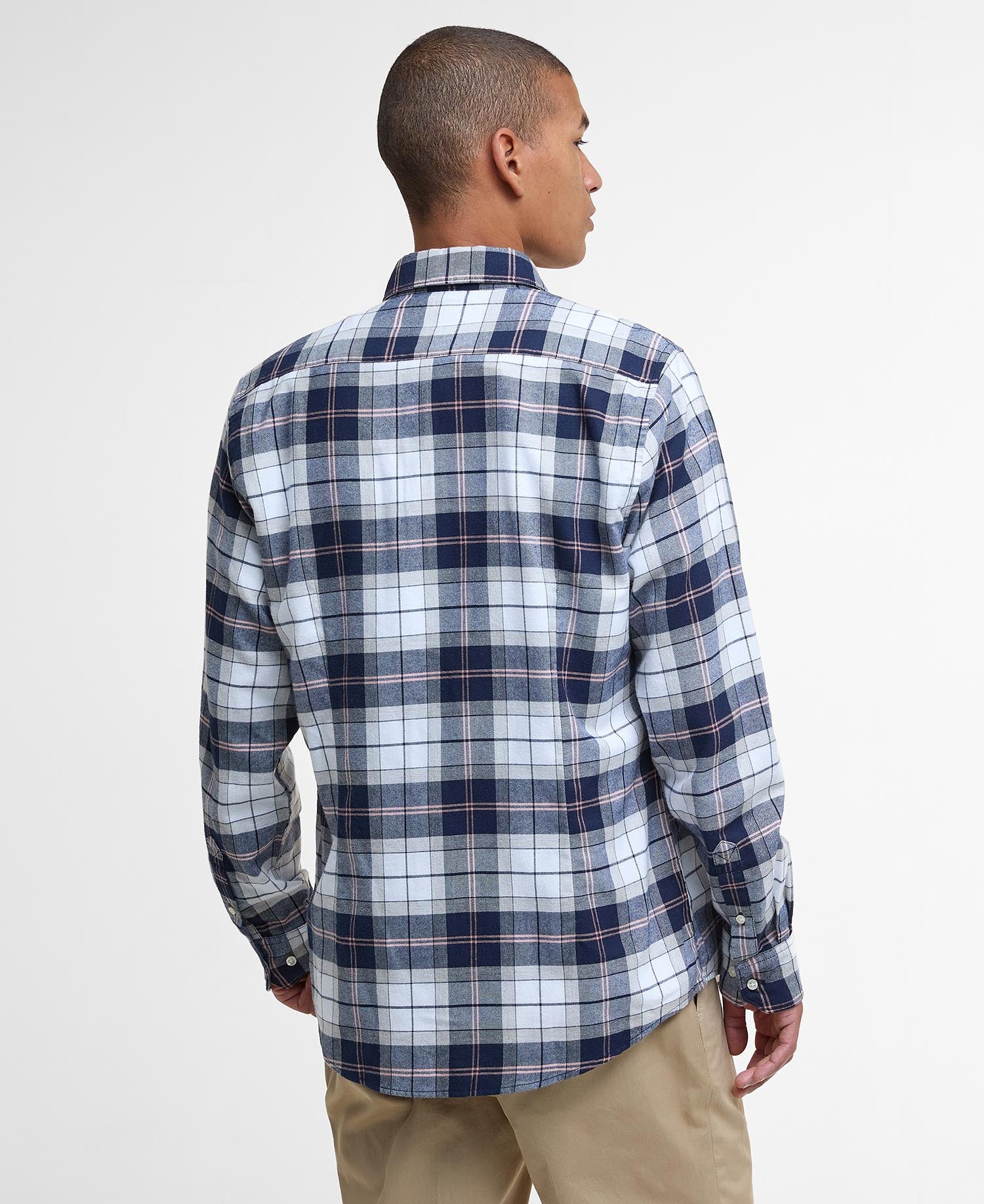 Fortrose Tailored Long-Sleeved Shirt - Riverstone Tartan