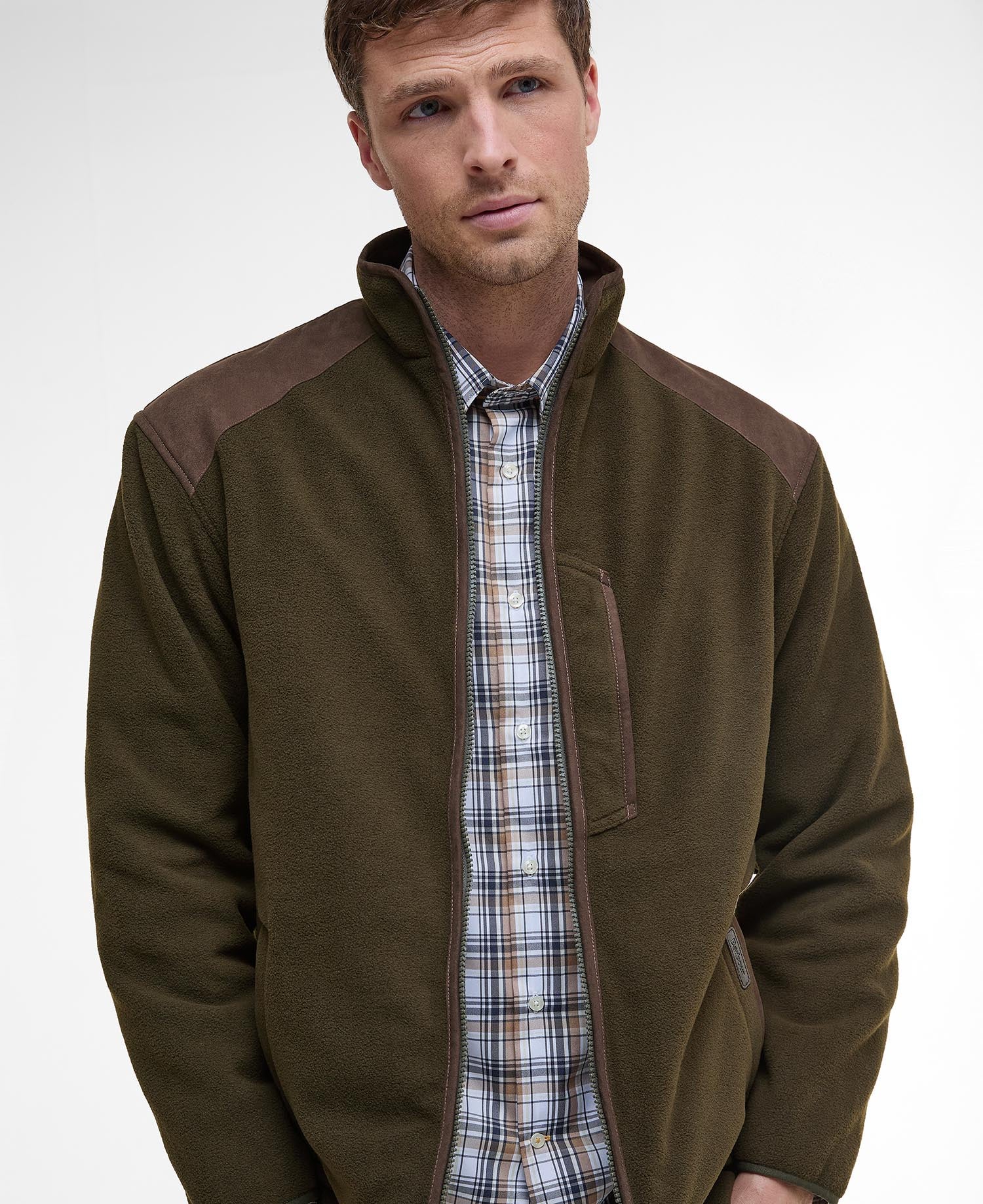 Active Fleece Jacket - Olive