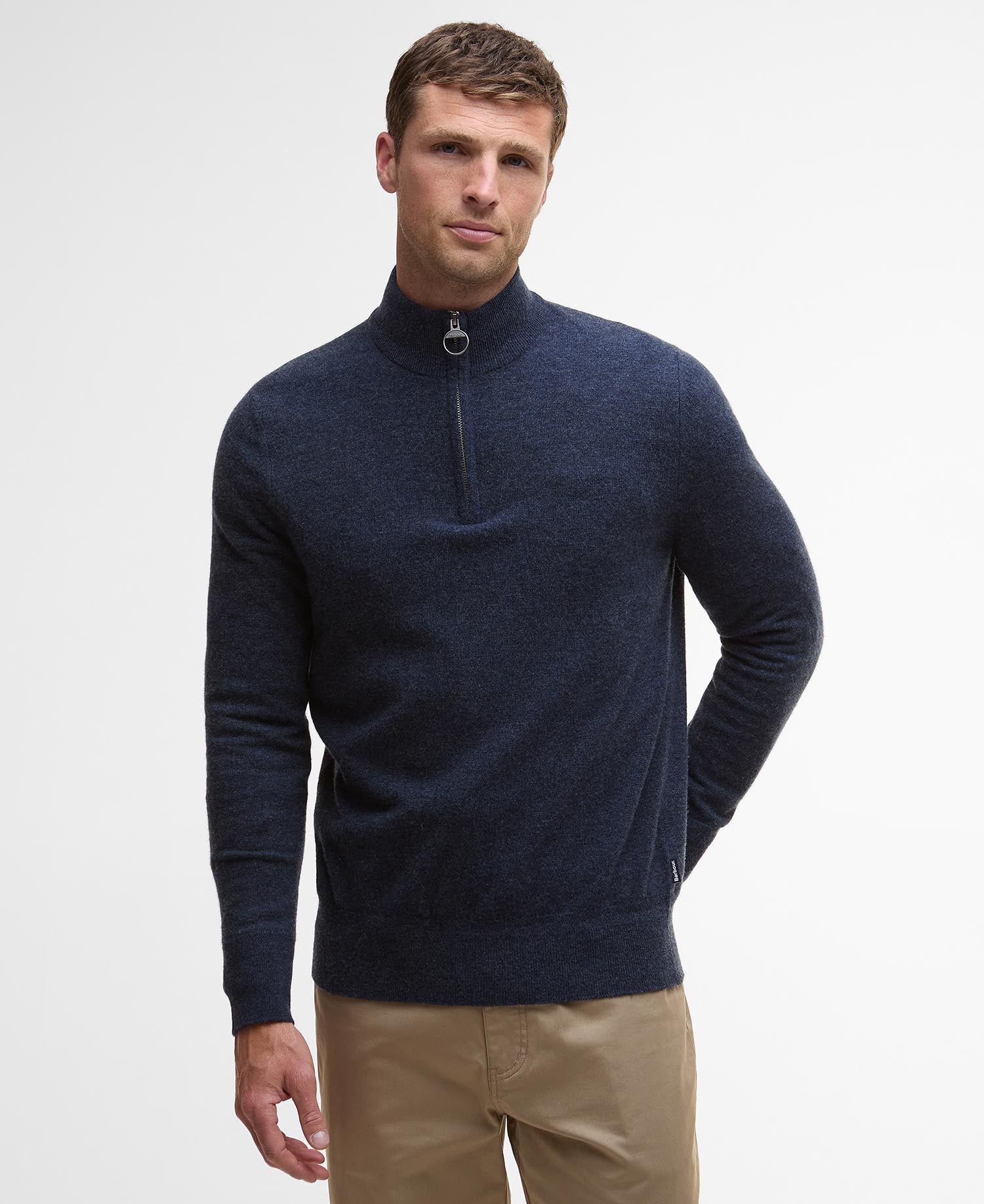 Waterbury Half-Zip Jumper - Navy