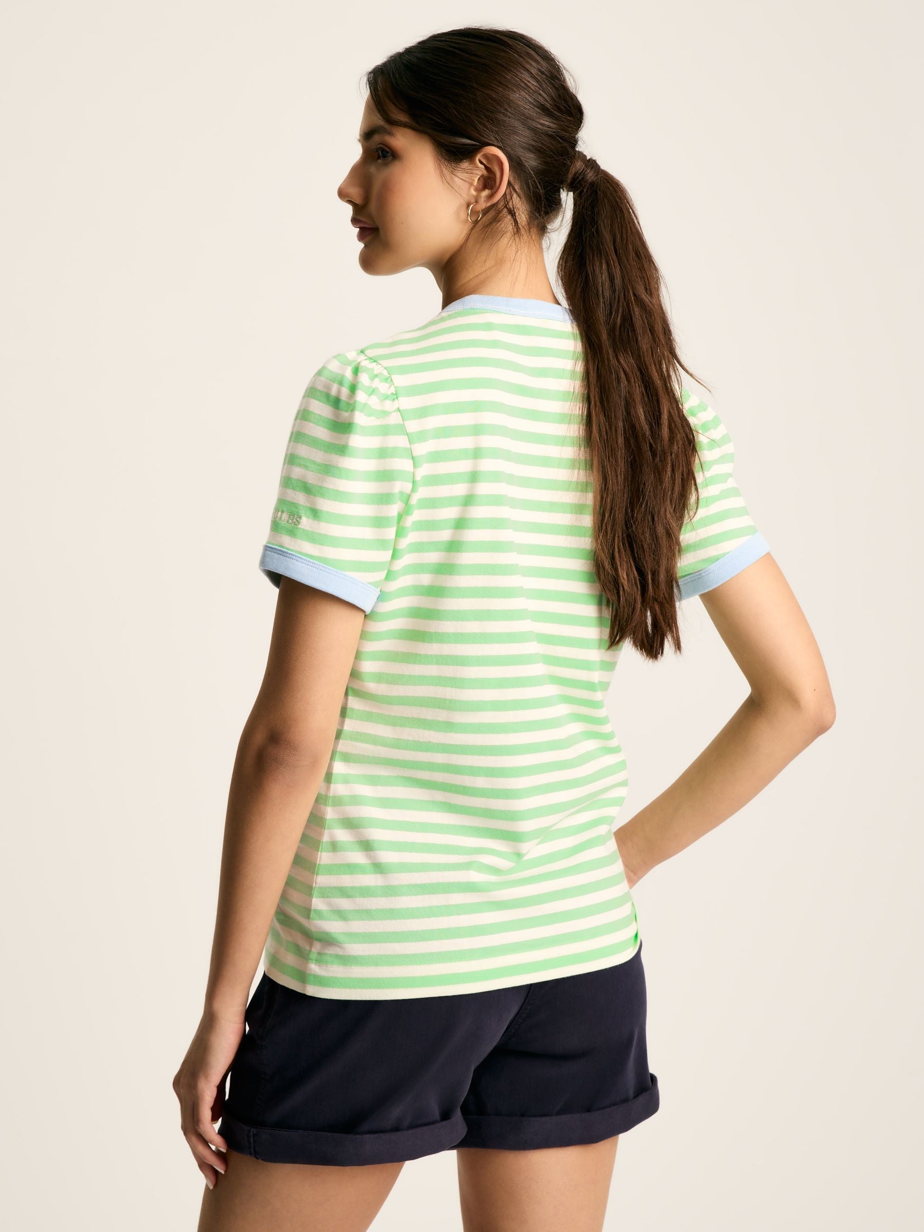 Erin Green/White Short Sleeve T-Shirt