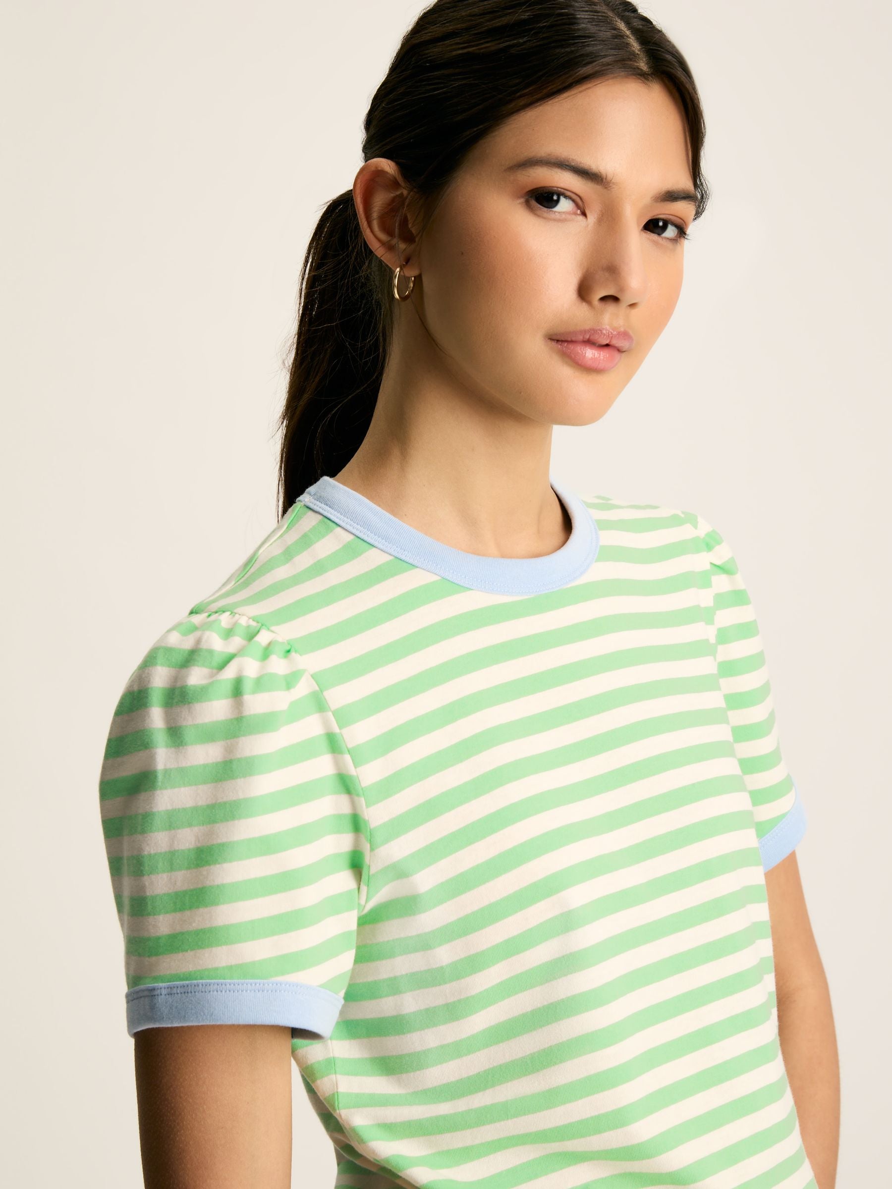 Erin Green/White Short Sleeve T-Shirt