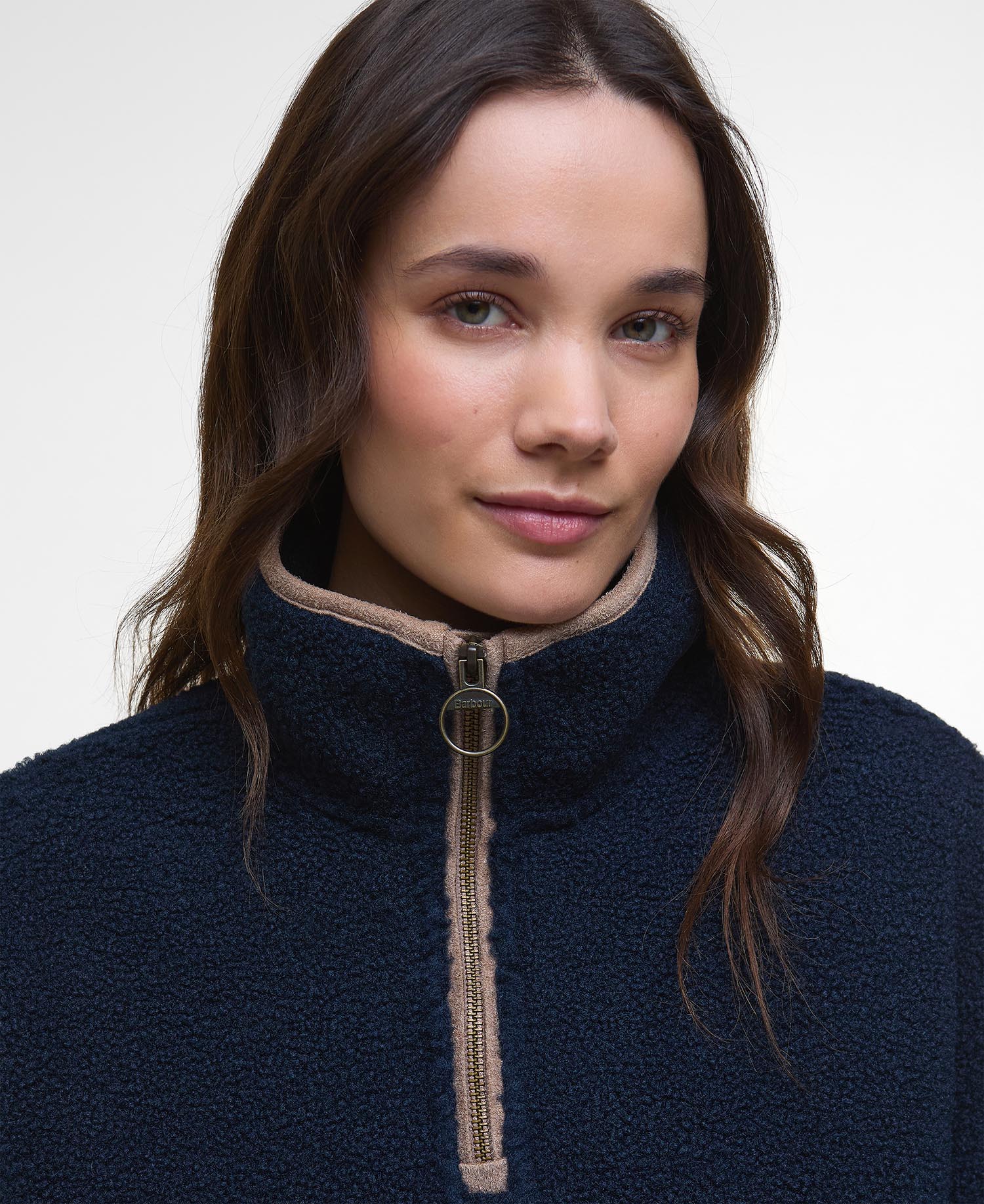 Bamburgh Half-Zip Fleece - Navy