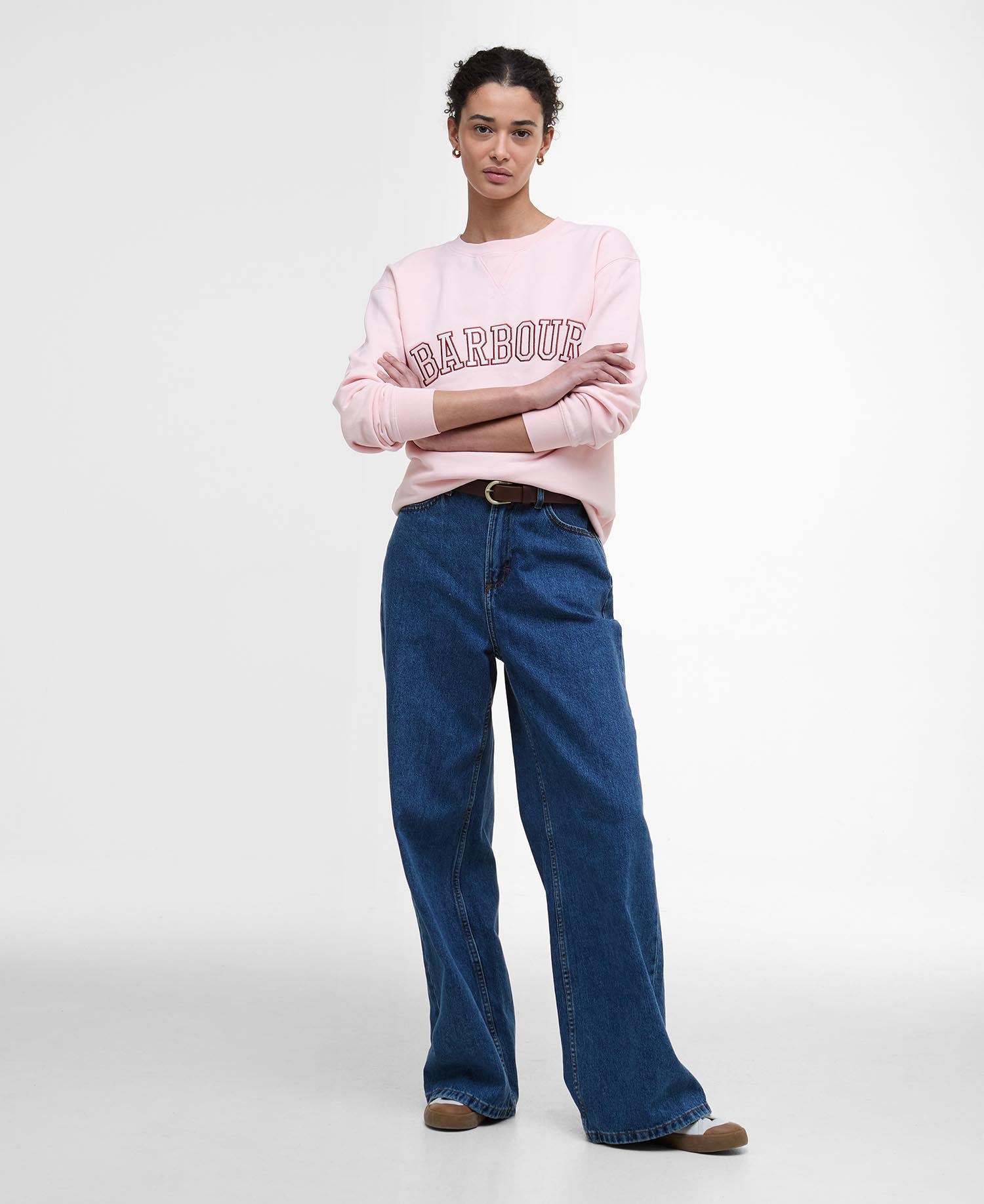 Northumberland Sweatshirt - Pink Blush