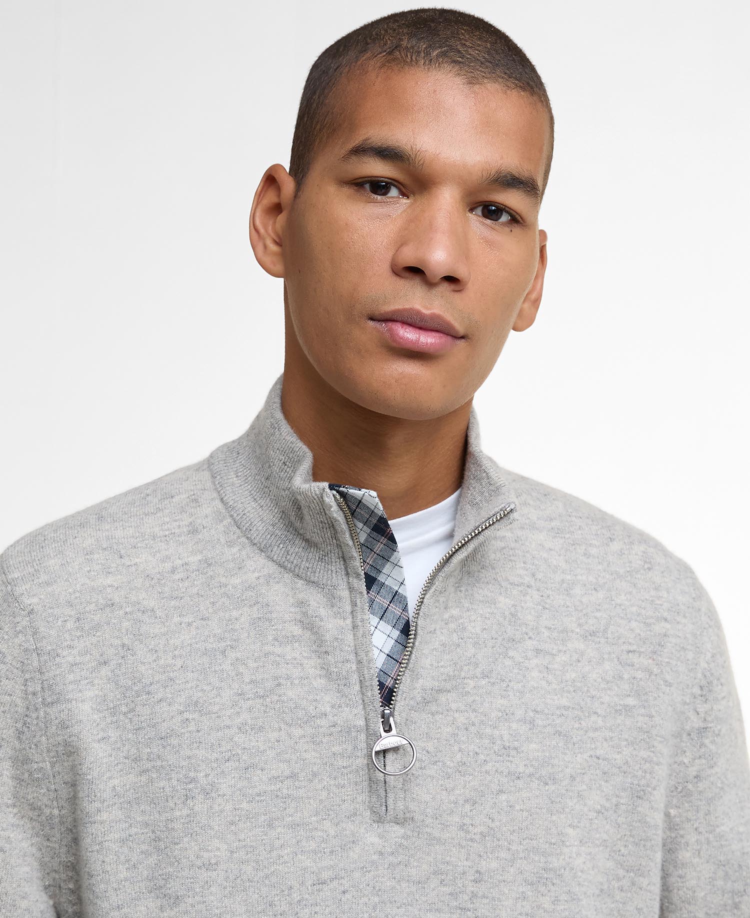 Waterbury Half-Zip Jumper - Mist