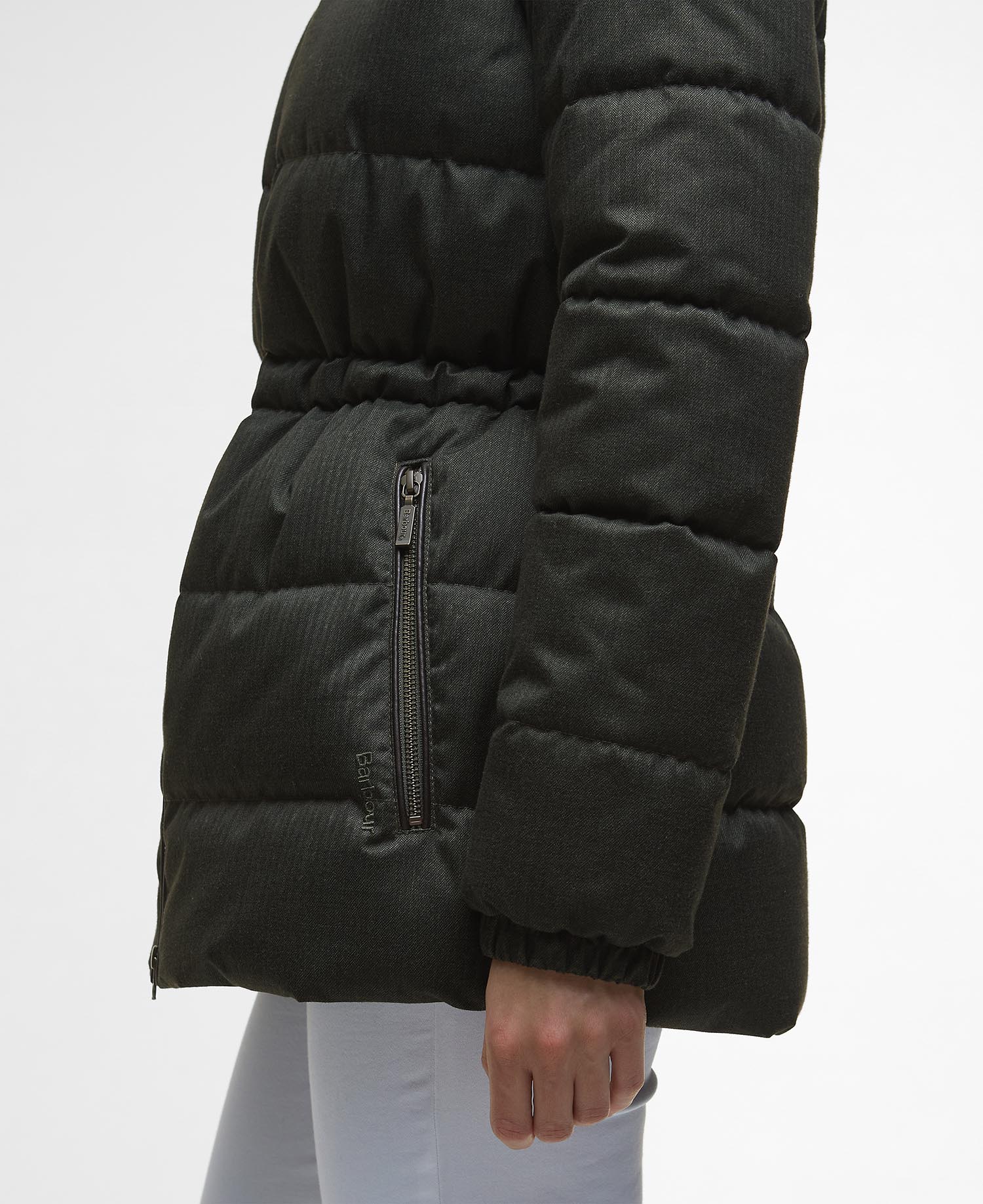 Begonia Puffer Jacket - Olive/Classic