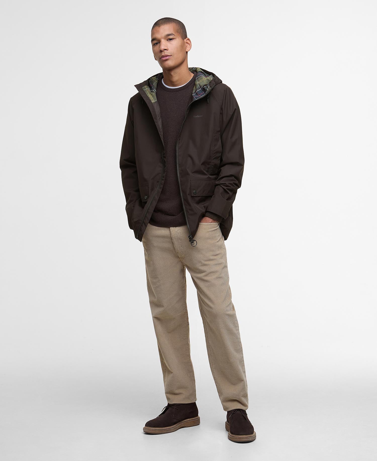 Domus Waterproof Jacket - Black Oak