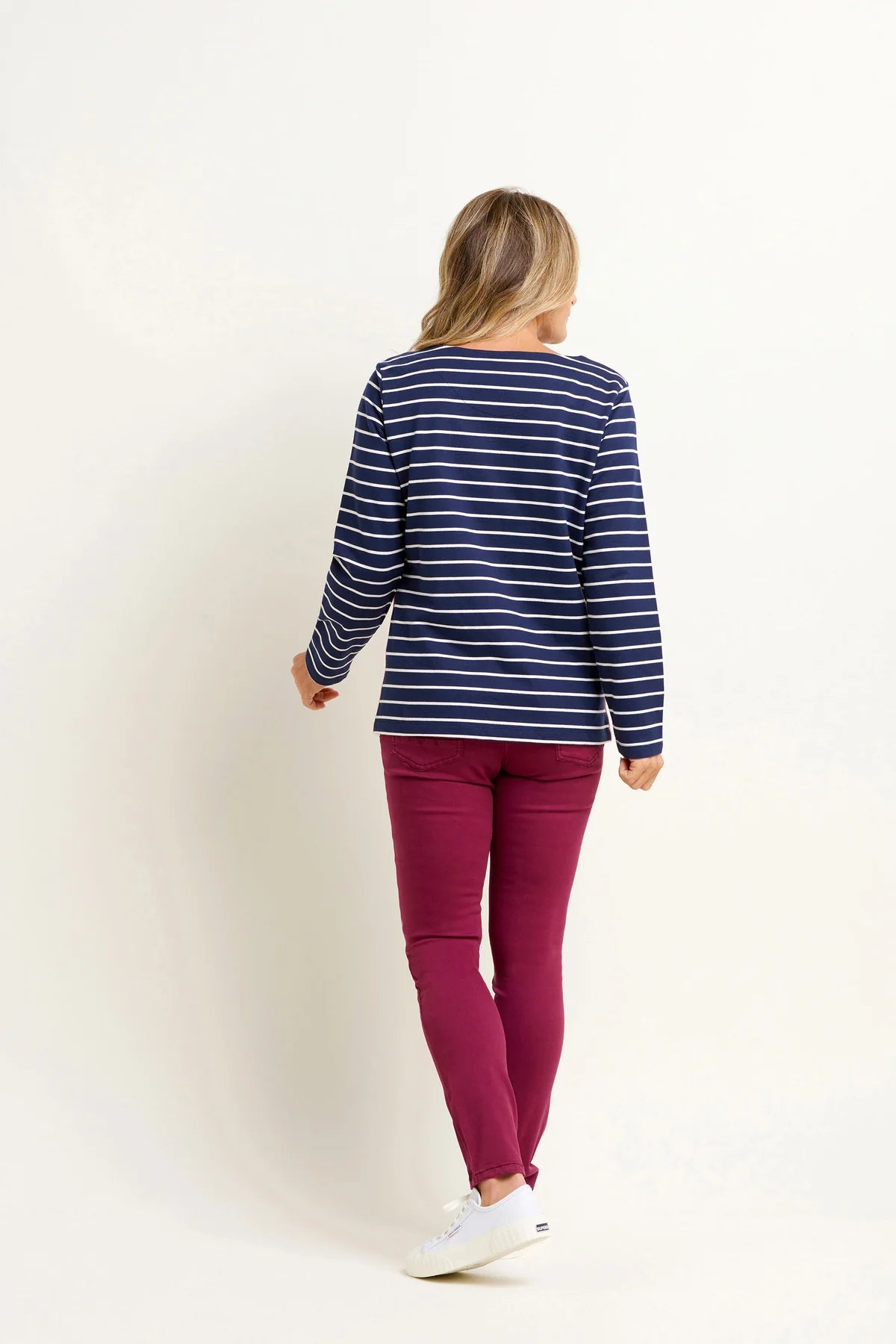 Navy Bella Crew Neck