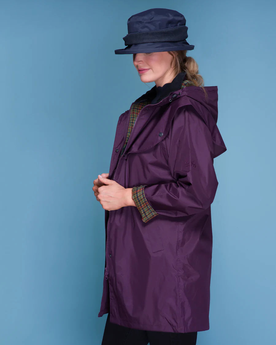 Cotswold Waterproof Coat - Blackberry