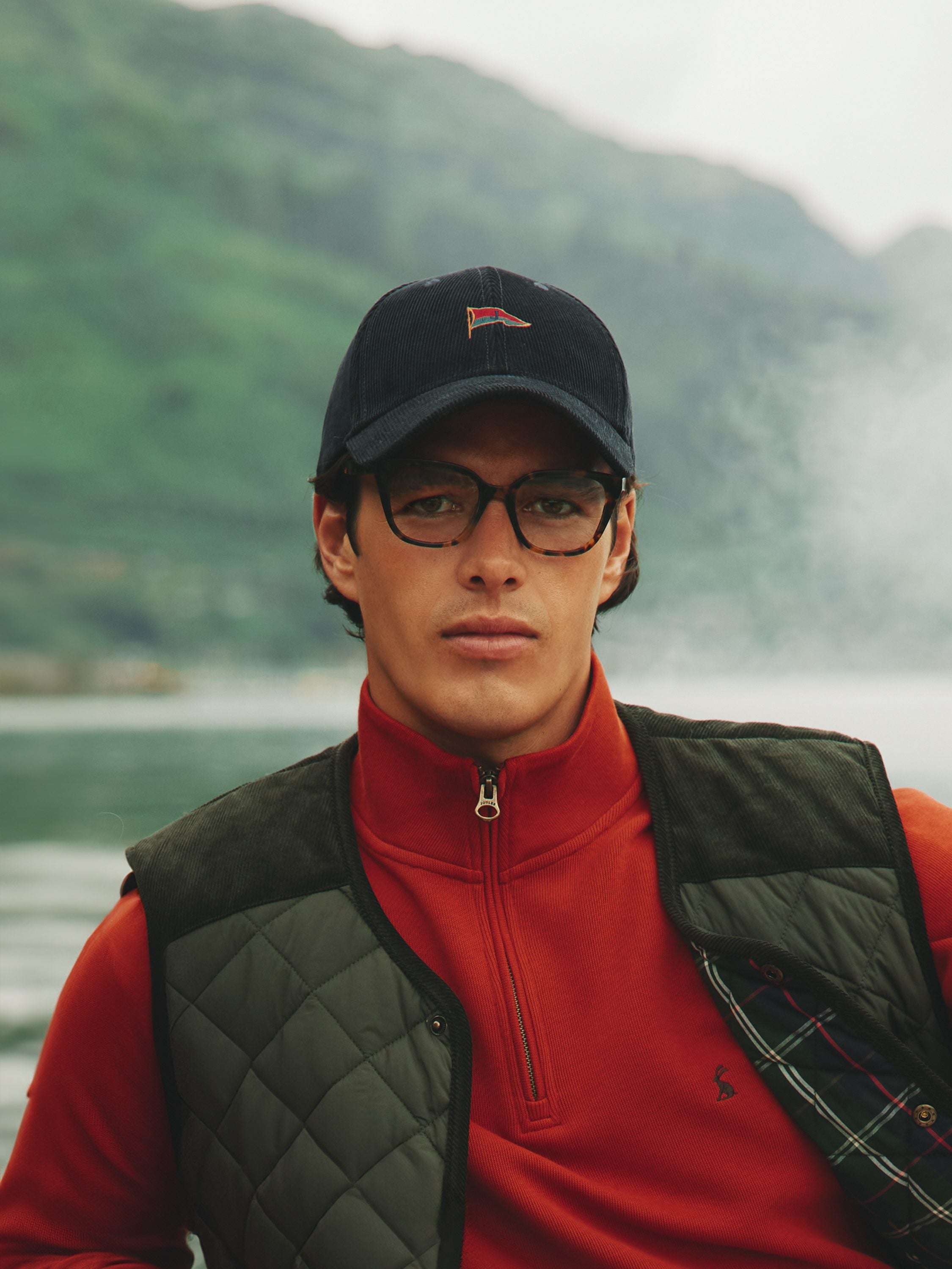 Chadwick Navy Corduroy Cap