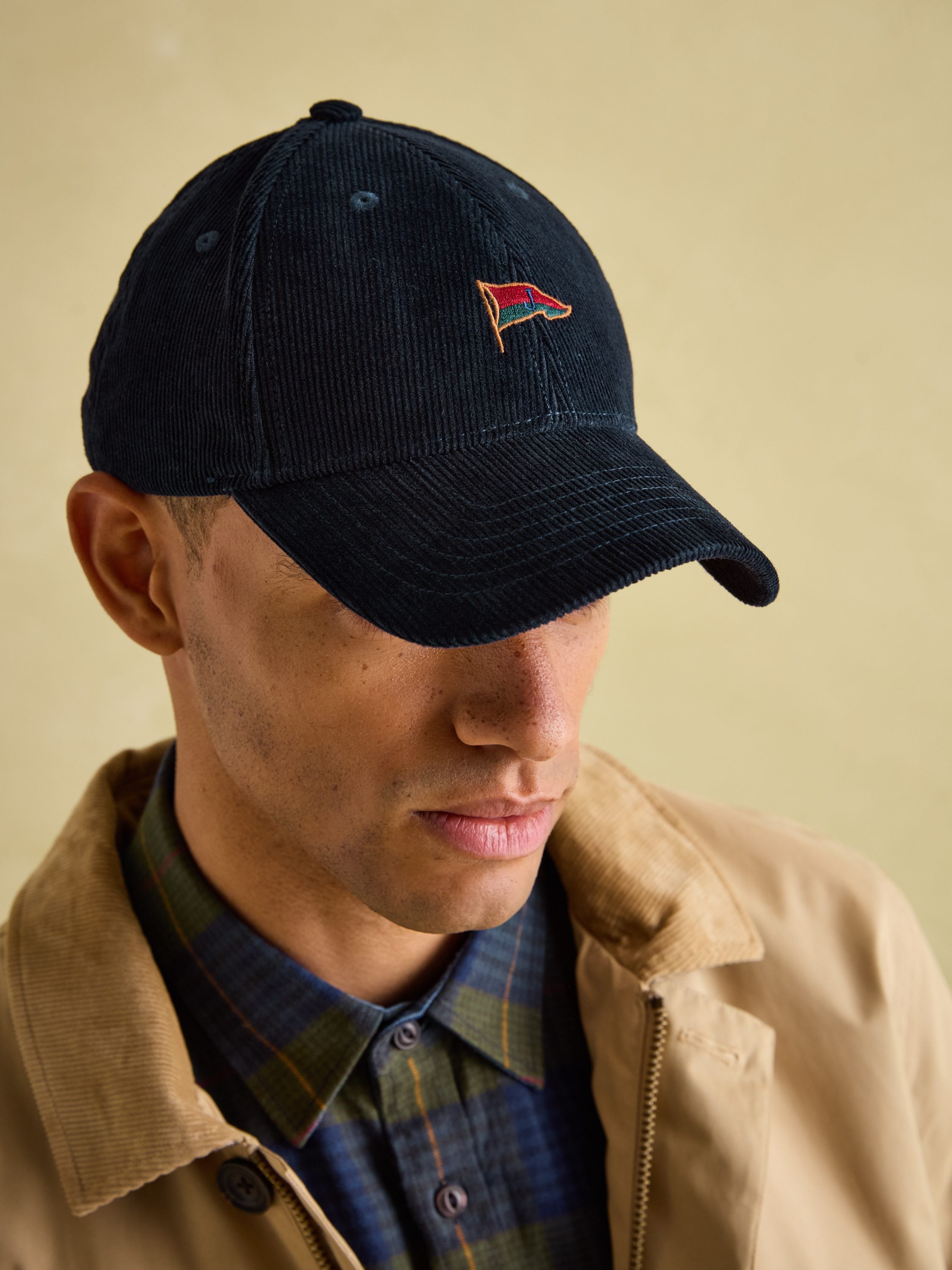 Chadwick Navy Corduroy Cap