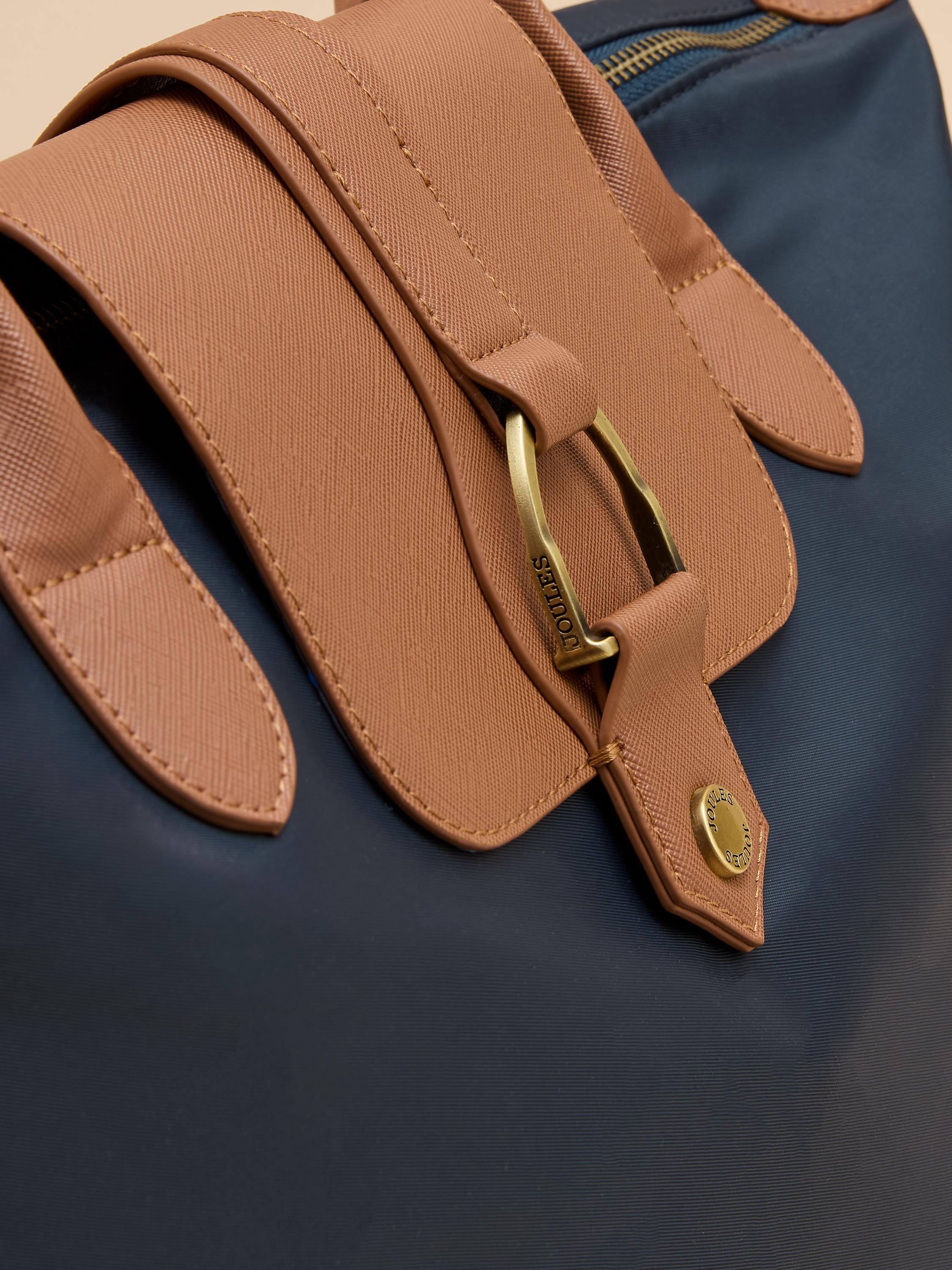 Edie Navy Shopper Bag