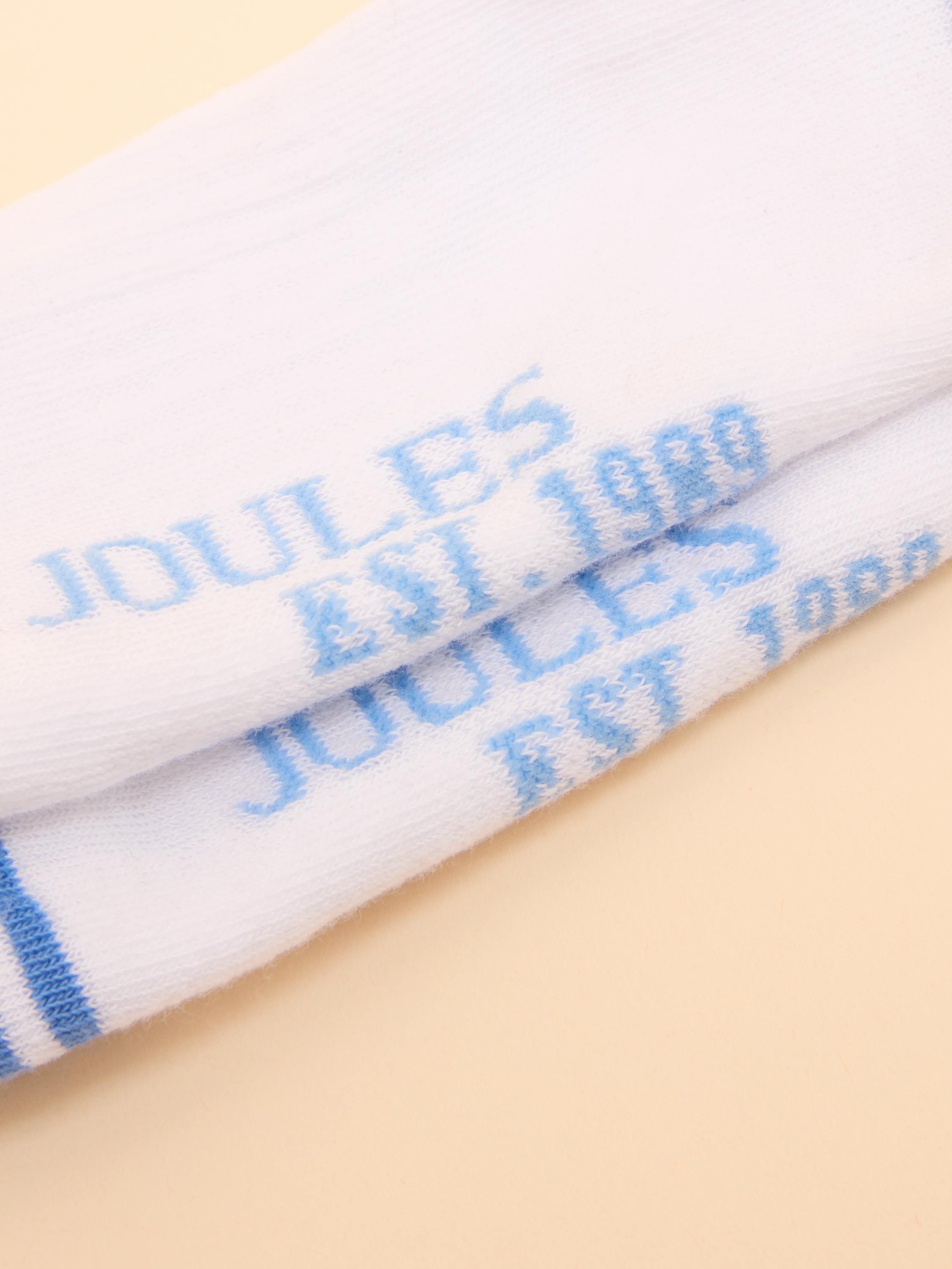 Women's Volley Blue Pack of Two Tennis Socks