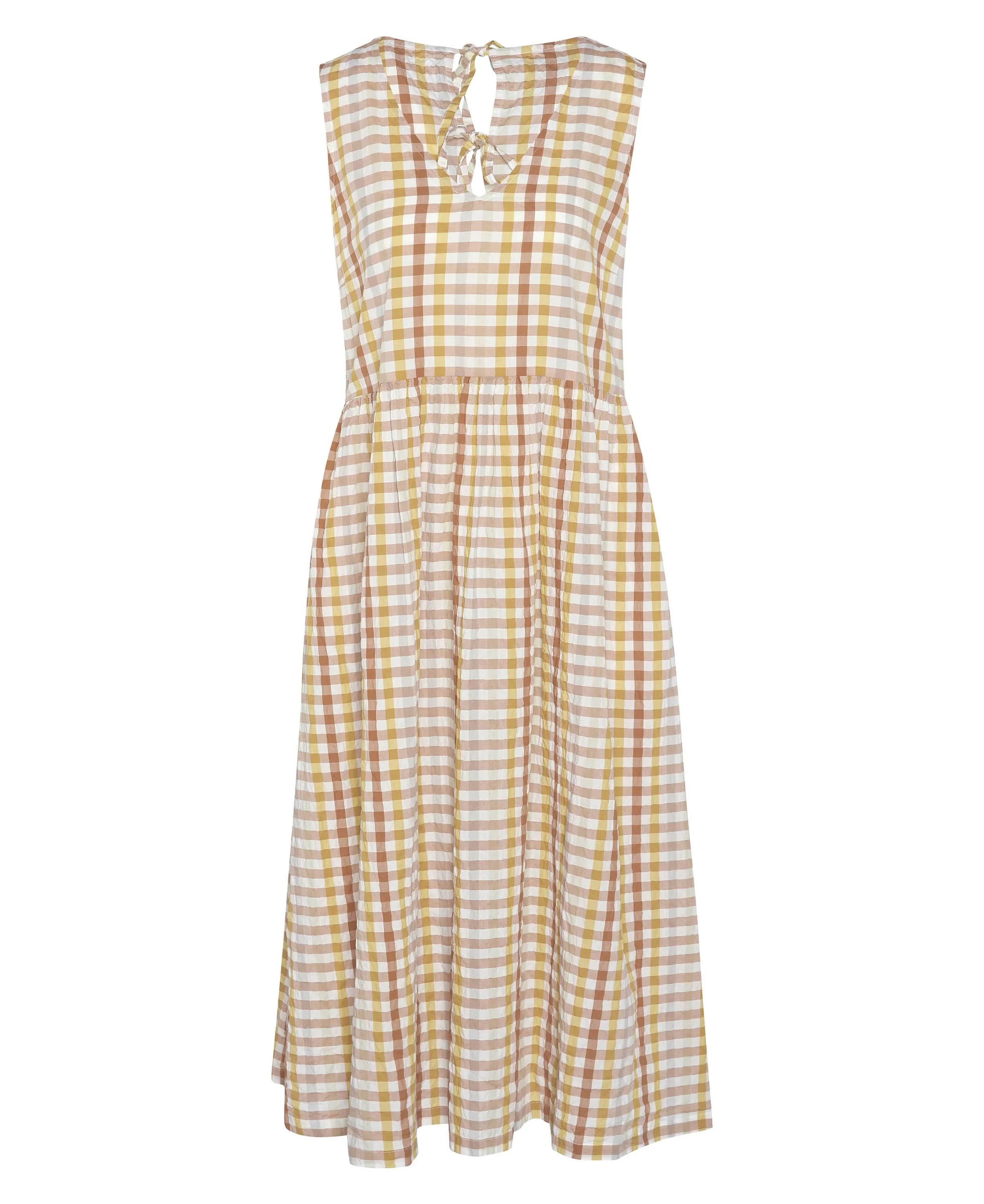 Penelope Gingham Midi Dress - Multi Gingham