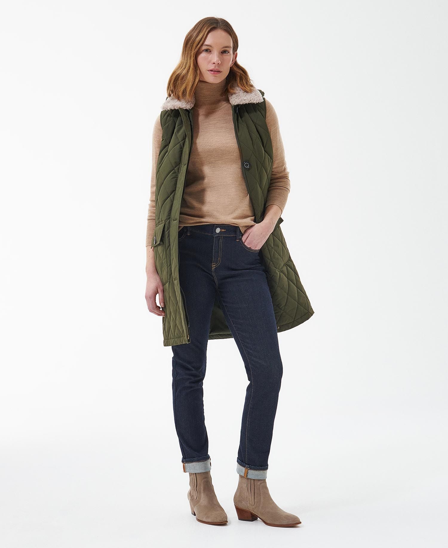 Zander Gilet - Olive