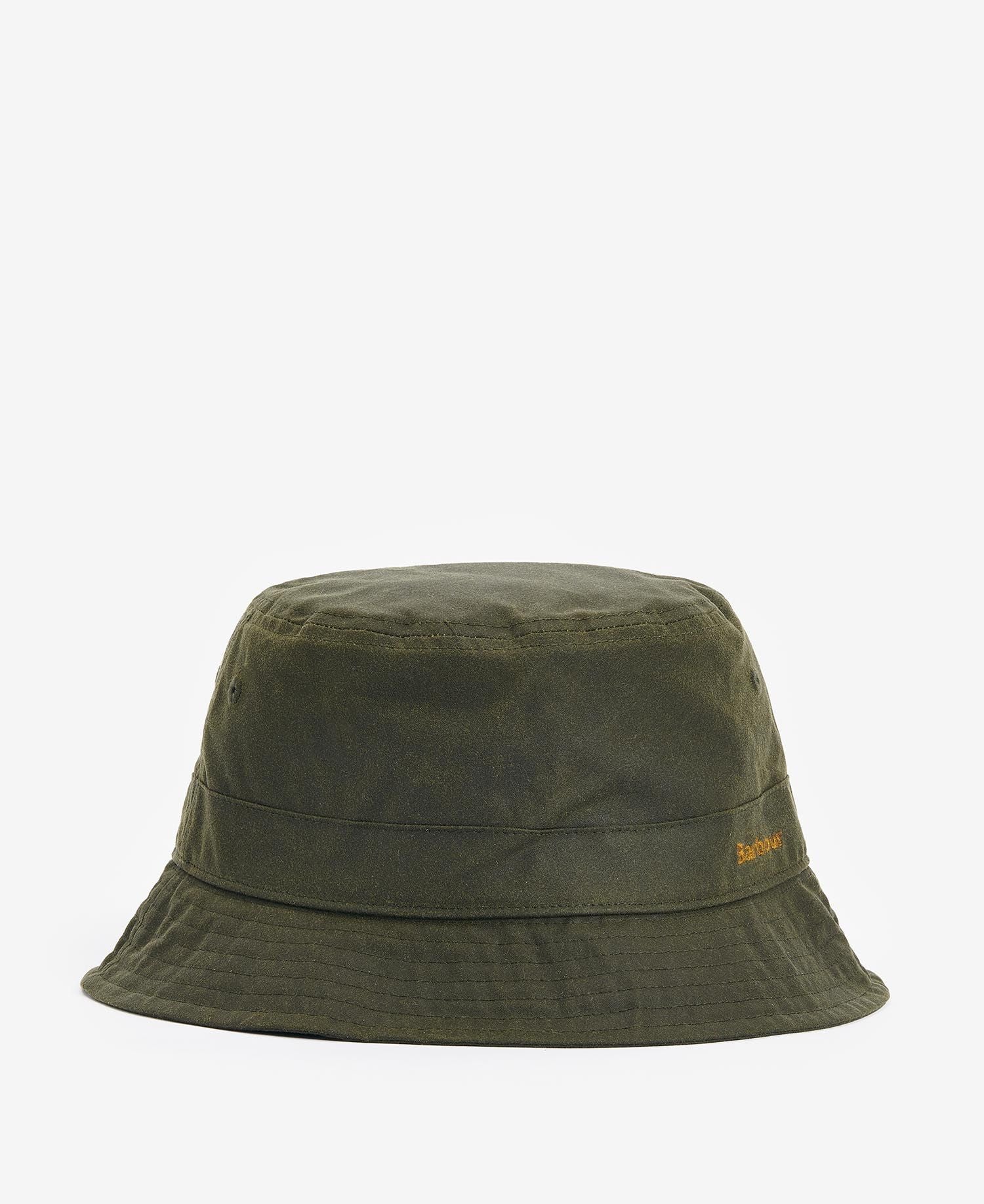 Belsay Wax Bucket Hat - Archive Olive