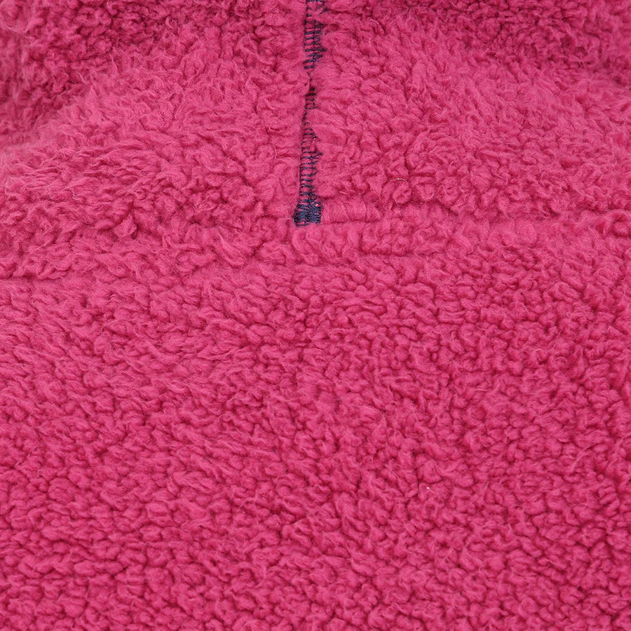 Roll Neck Snug Sweatshirt LJ30 - Honeysuckle
