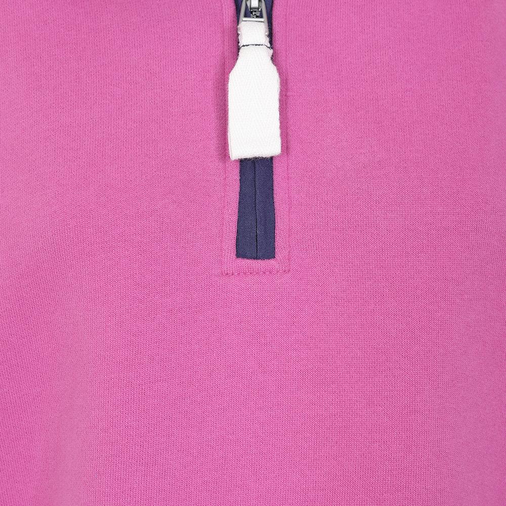 Super Soft Full Zip Plain Sweatshirt - Raspberry