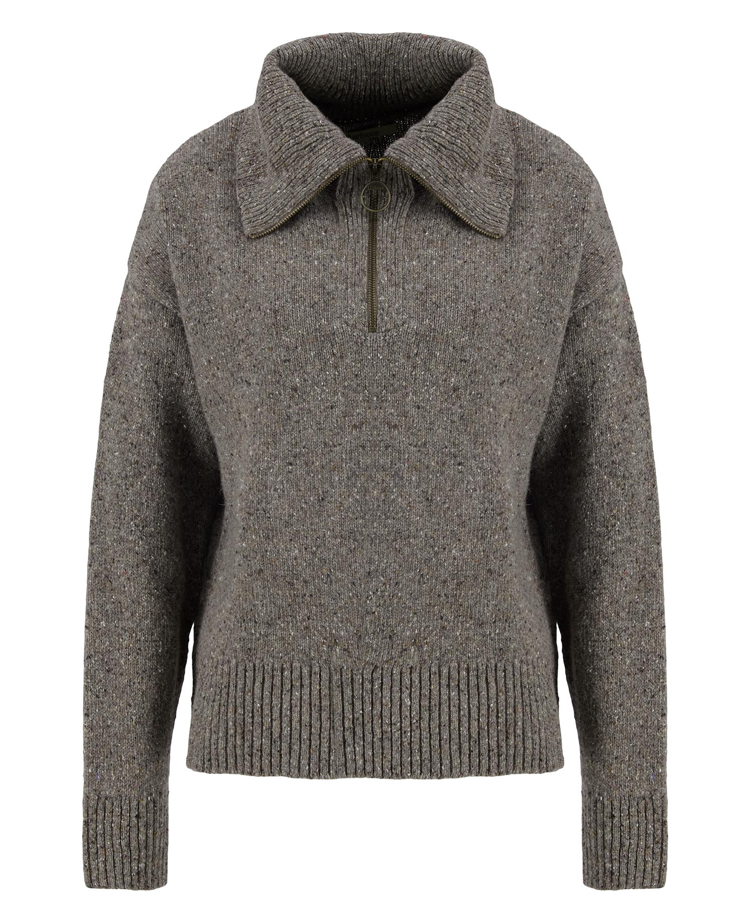 Lavensdale Half-Zip Jumper - Mink