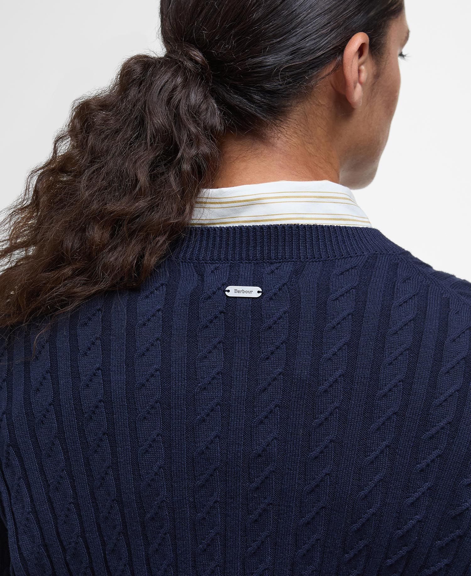 Hartland Crew Neck Jumper - Navy