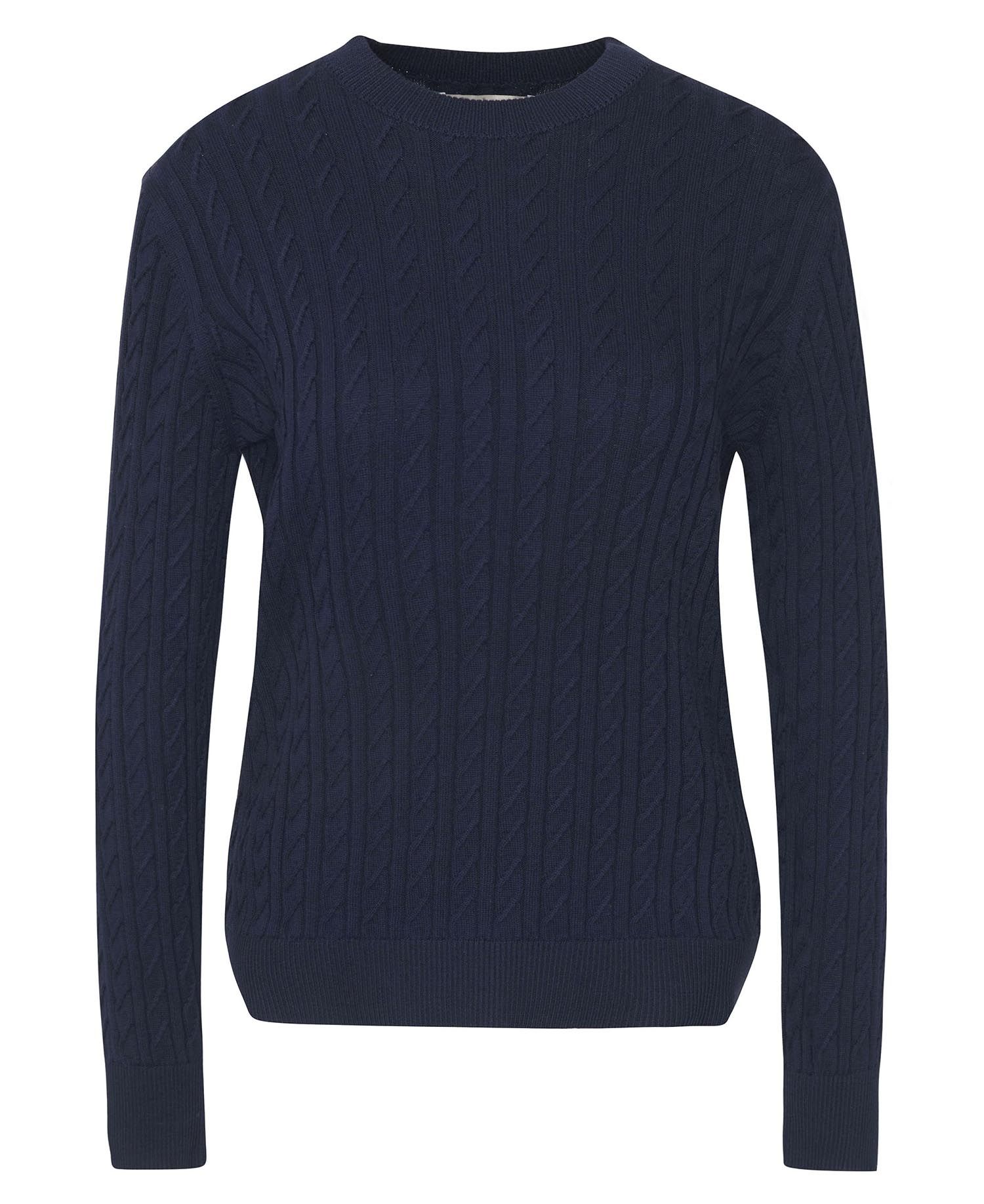 Hartland Crew Neck Jumper - Navy