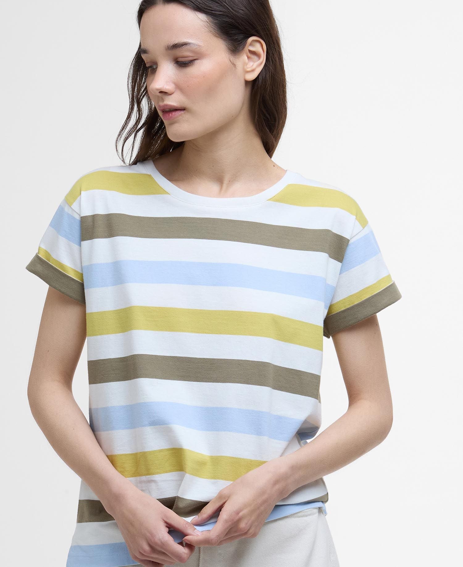 Lyndale T-Shirt - Limeade Stripe