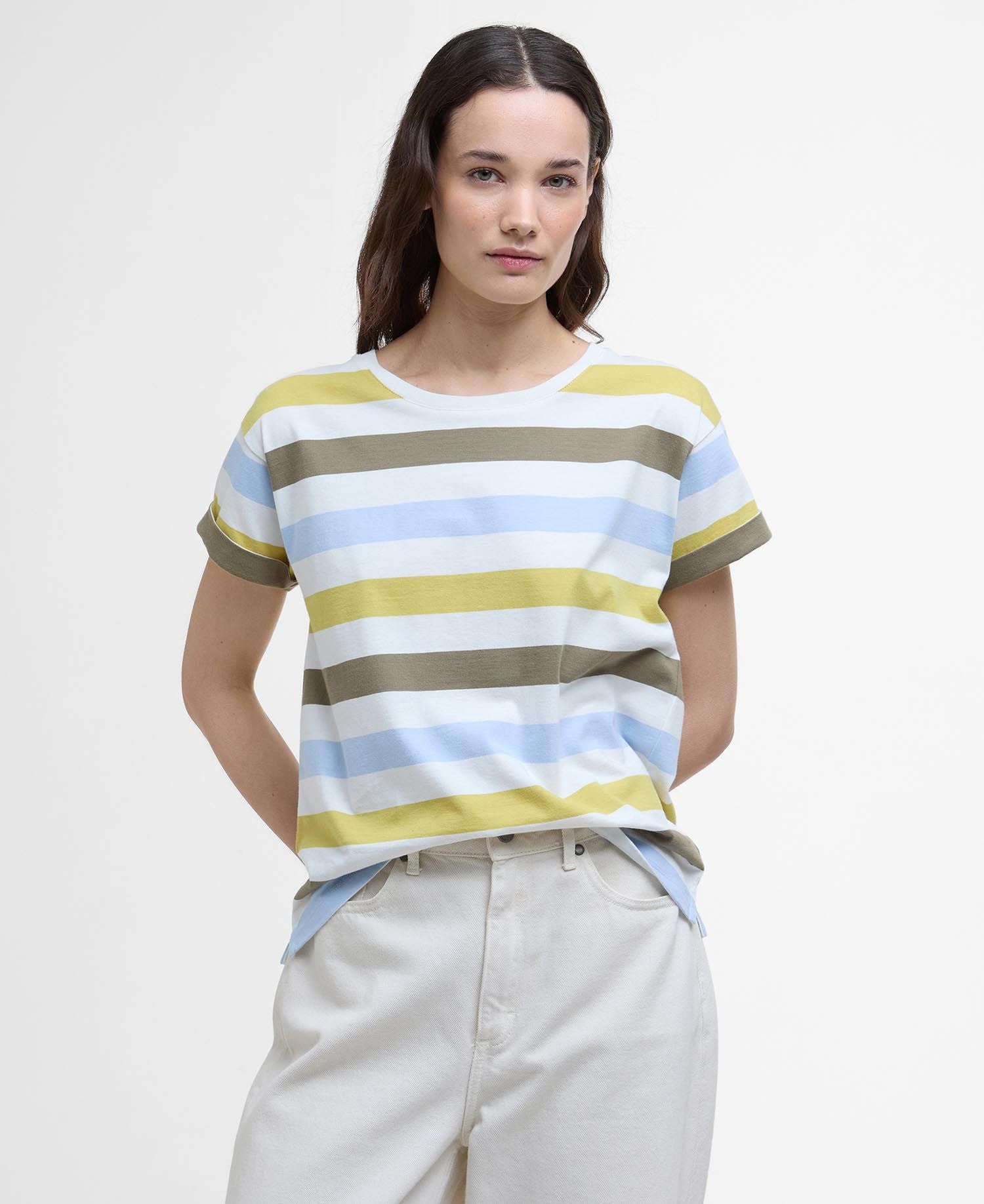 Lyndale T-Shirt - Limeade Stripe