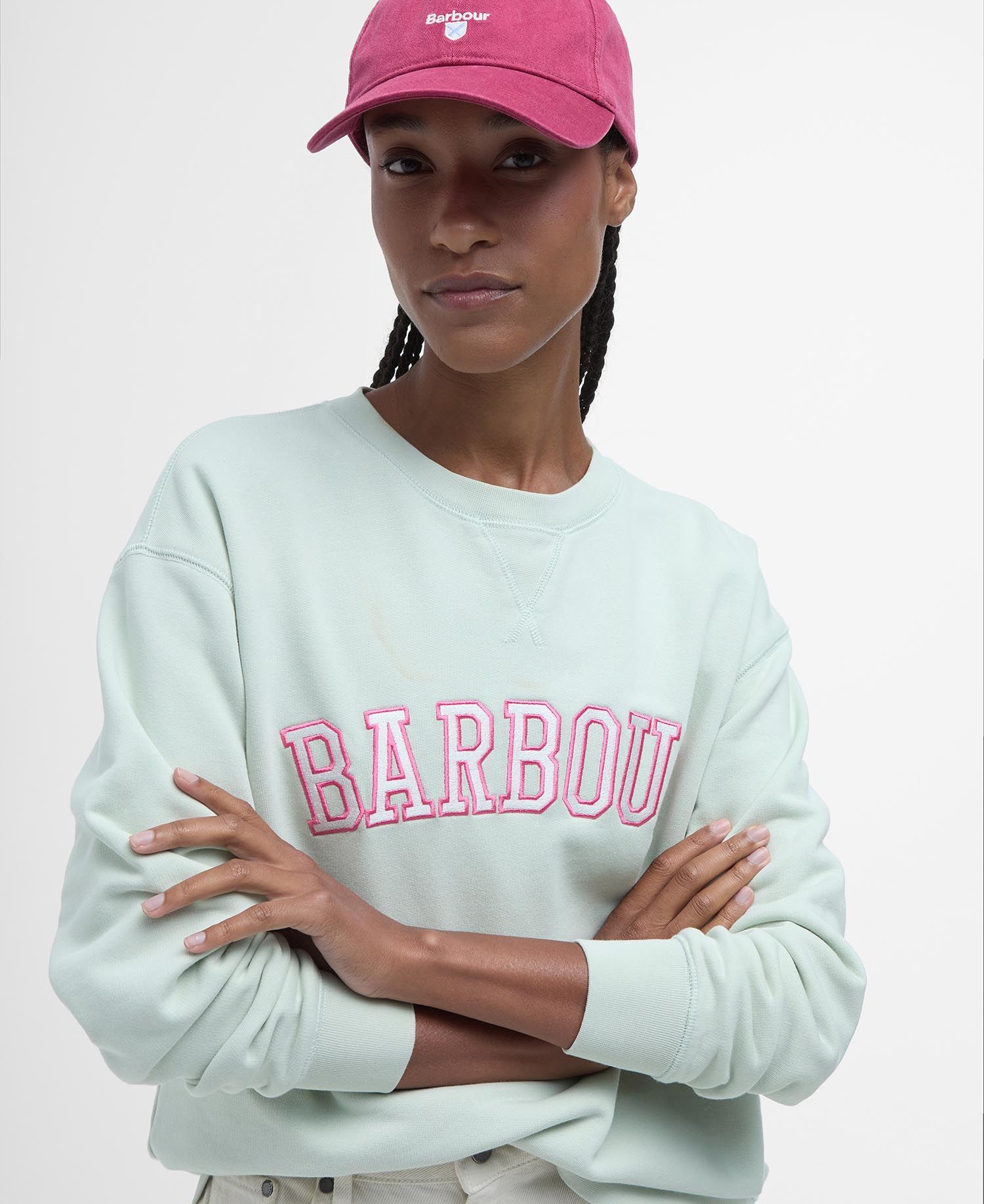 Northumberland Sweatshirt - Pale Aqua