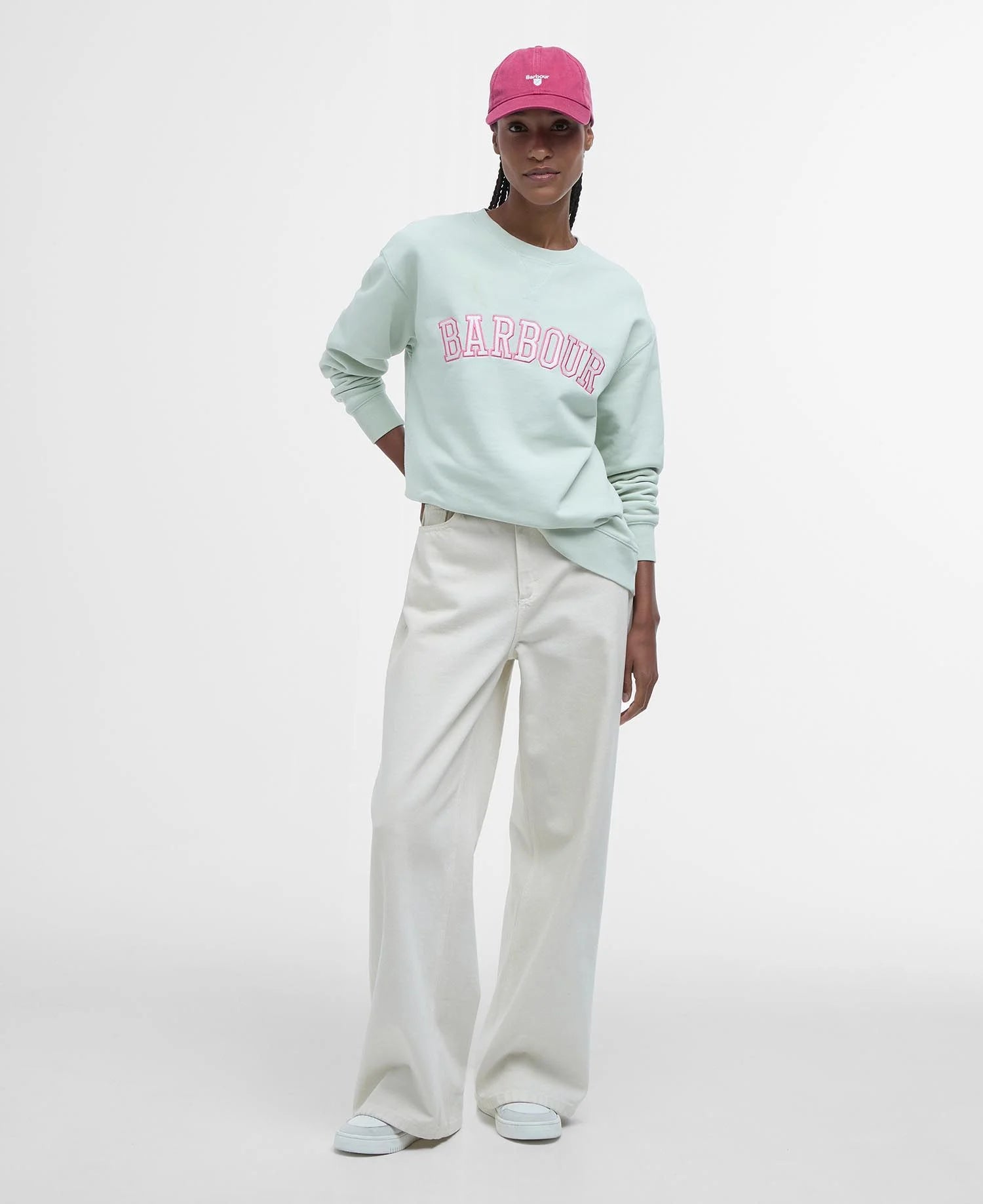 Northumberland Sweatshirt - Pale Aqua
