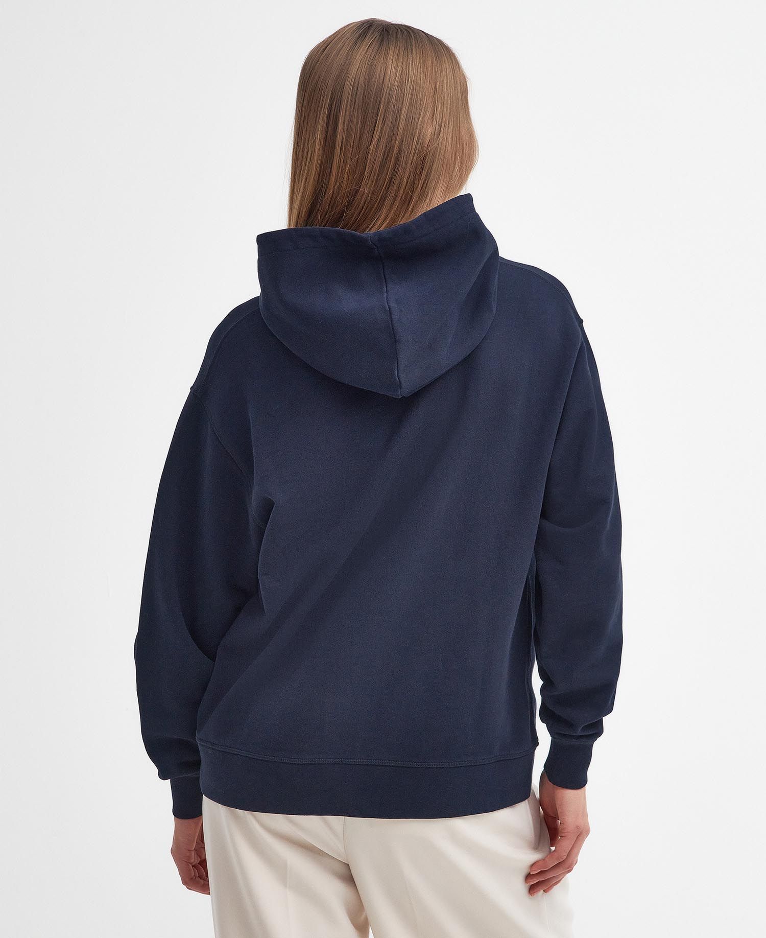 Northumberland Hoodie - Navy/White
